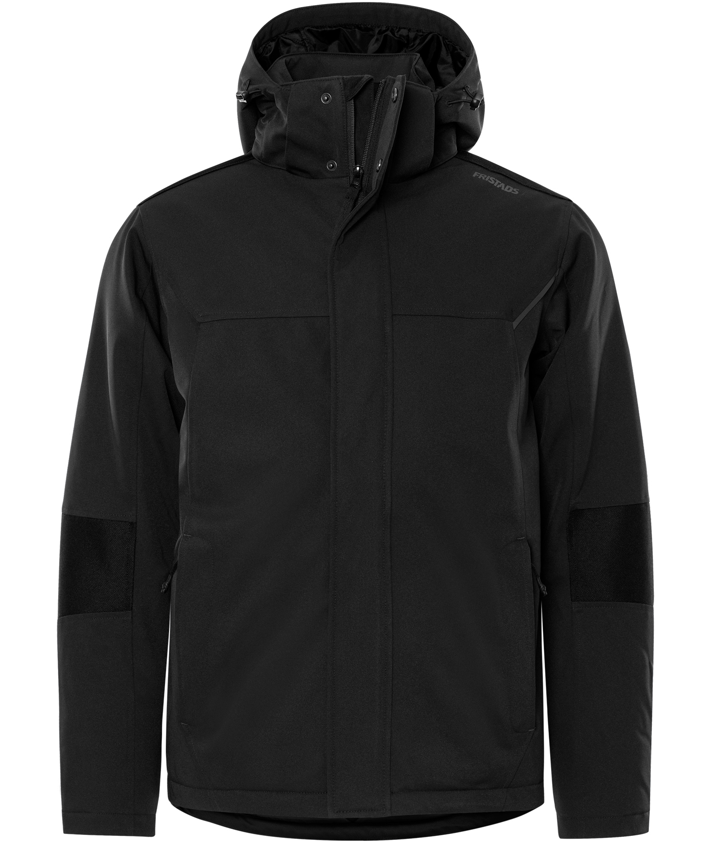 Fristads softshell vinterjacka, Svart, large image number 0
