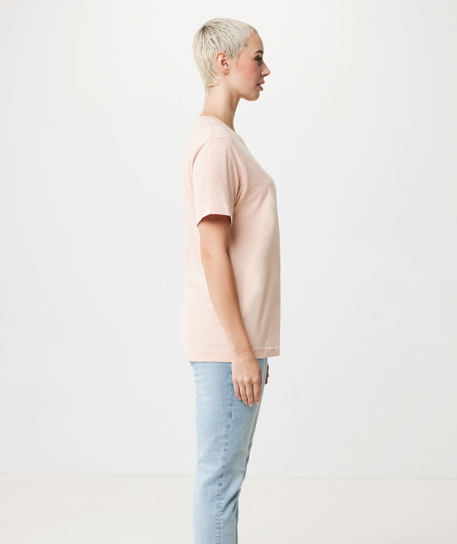Iqoniq Kakadu T-shirt, Peach Nectar, large image number 8