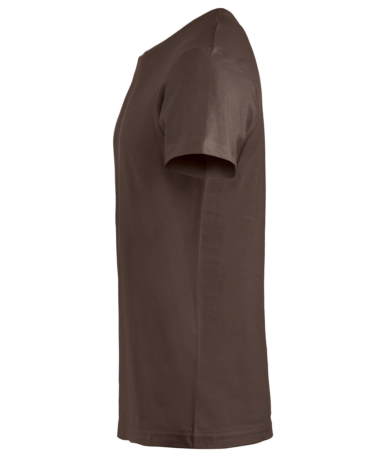 Clique Basic T-shirt, M&oslash;rk Mocca, large image number 1