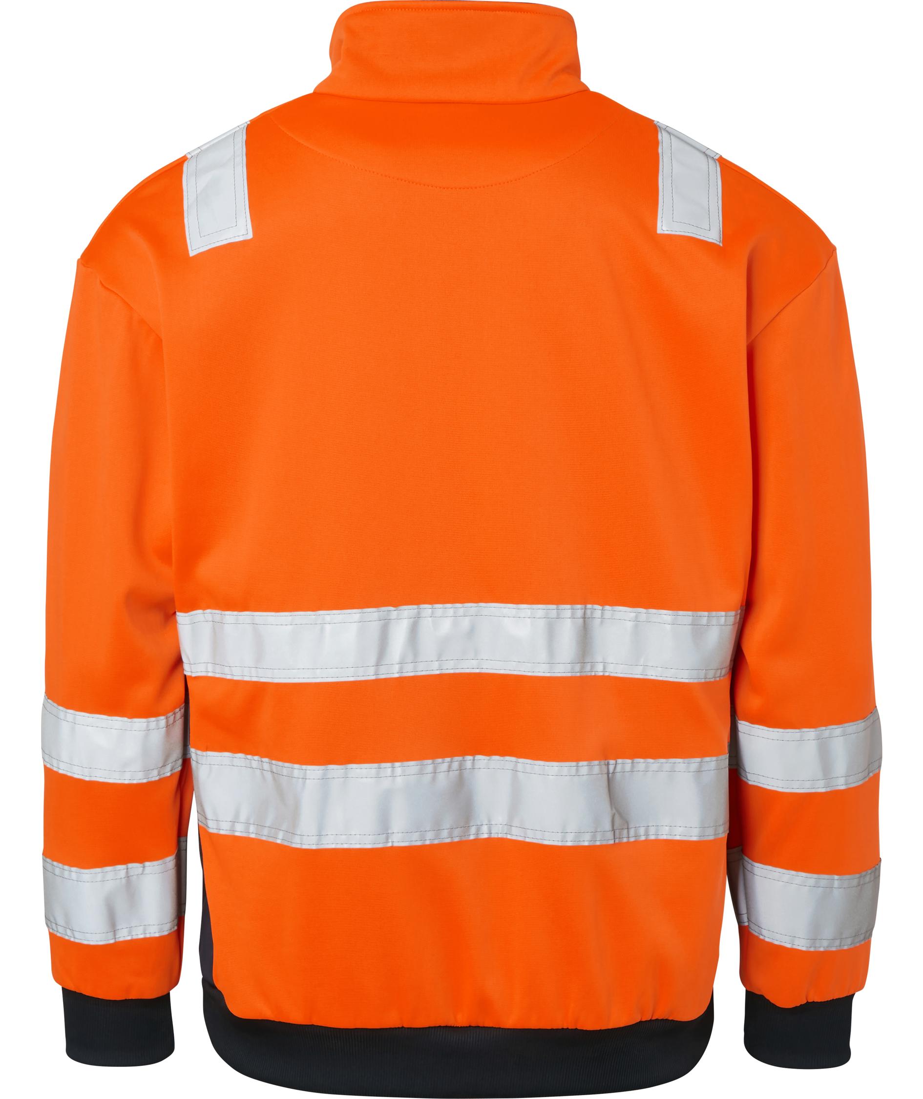 Top Swede Sweatshirt 136, Hi-Vis Orange/Navy