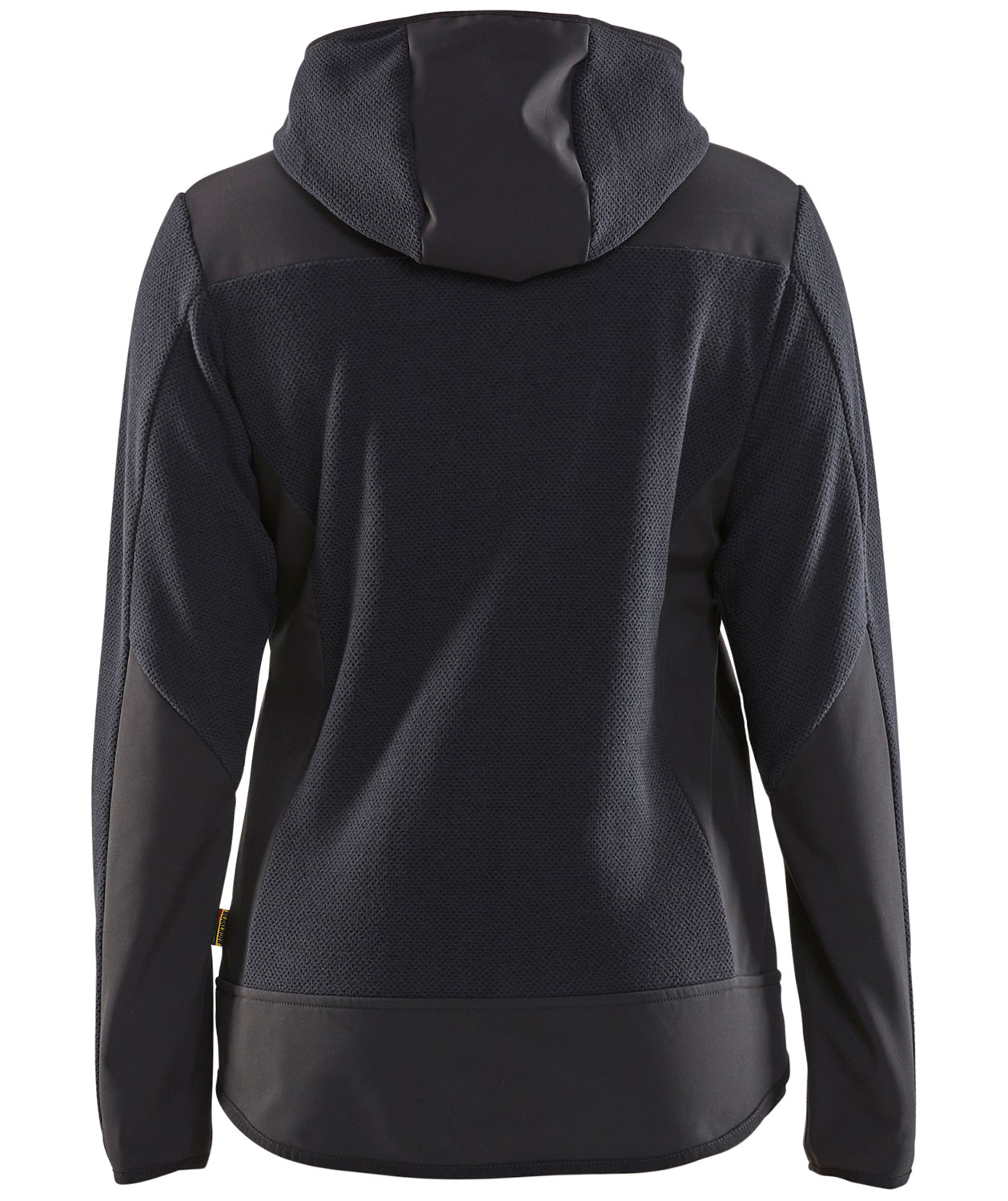 Bl&aring;kl&auml;der stickadjacka dam, Antracitgr&aring;/Svart