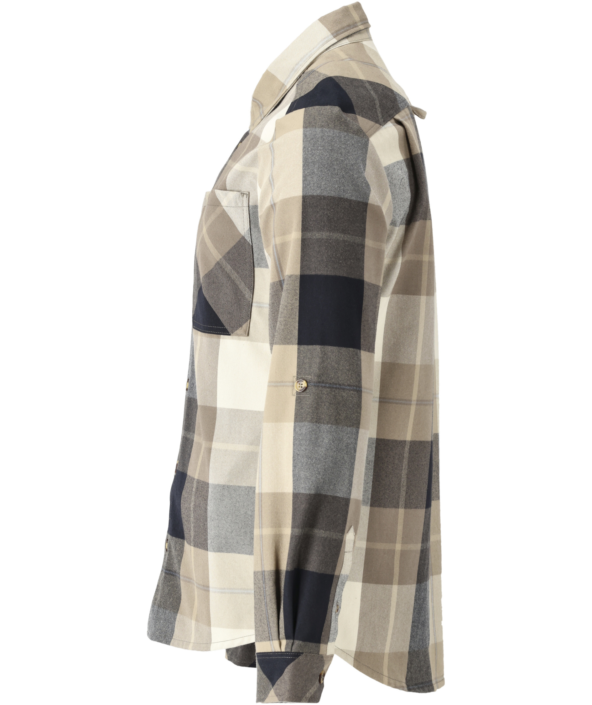 Mascot Customized flannelskjorte, M&oslash;rk Sand, large image number 4