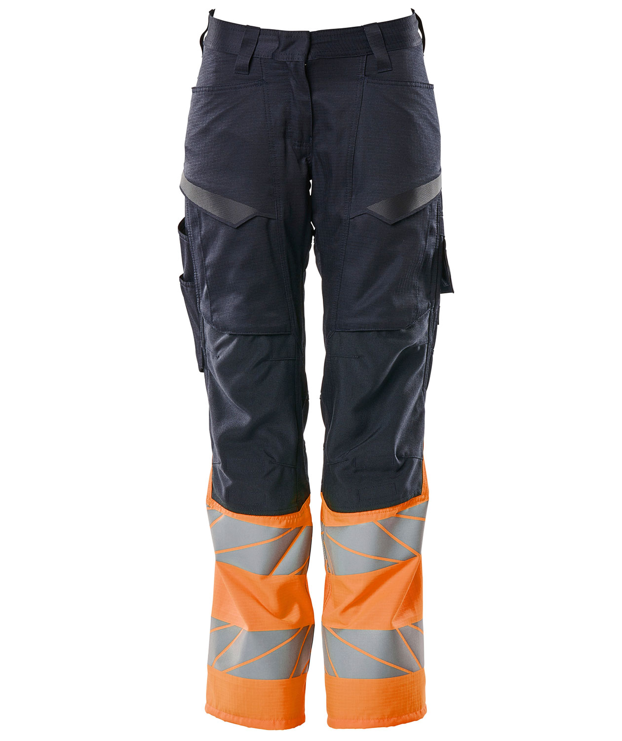 M&ouml;rk Marinbl&aring;/Varsel Orange