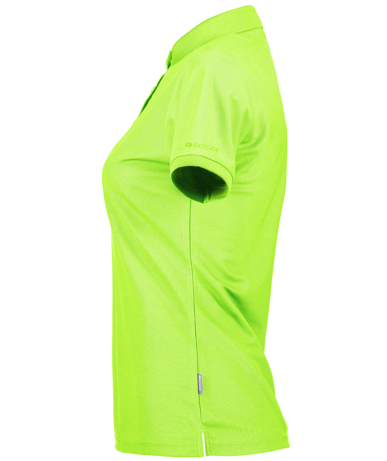 GEYSER women's functional polo shirt, Lime Green