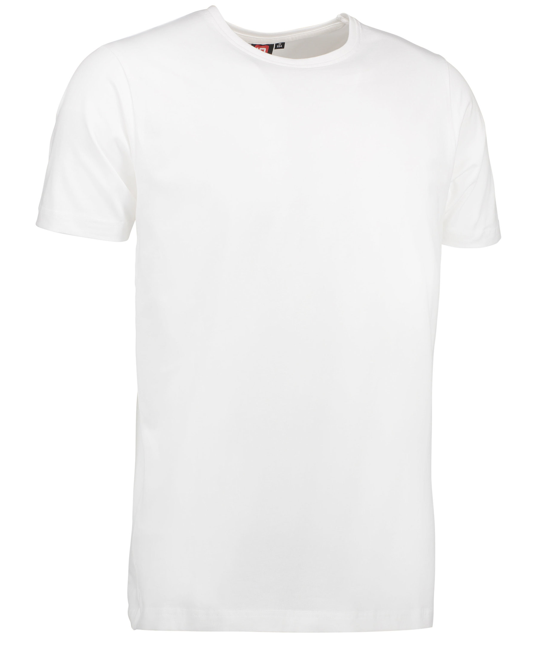 ID Identity T-Shirt med stretch, Vit, large image number 1