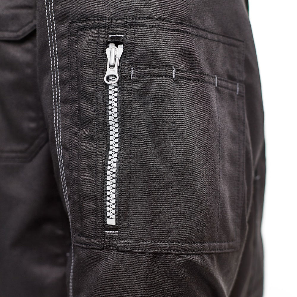 Bl&aring;kl&auml;der pilotjakke, Svart, large image number 2