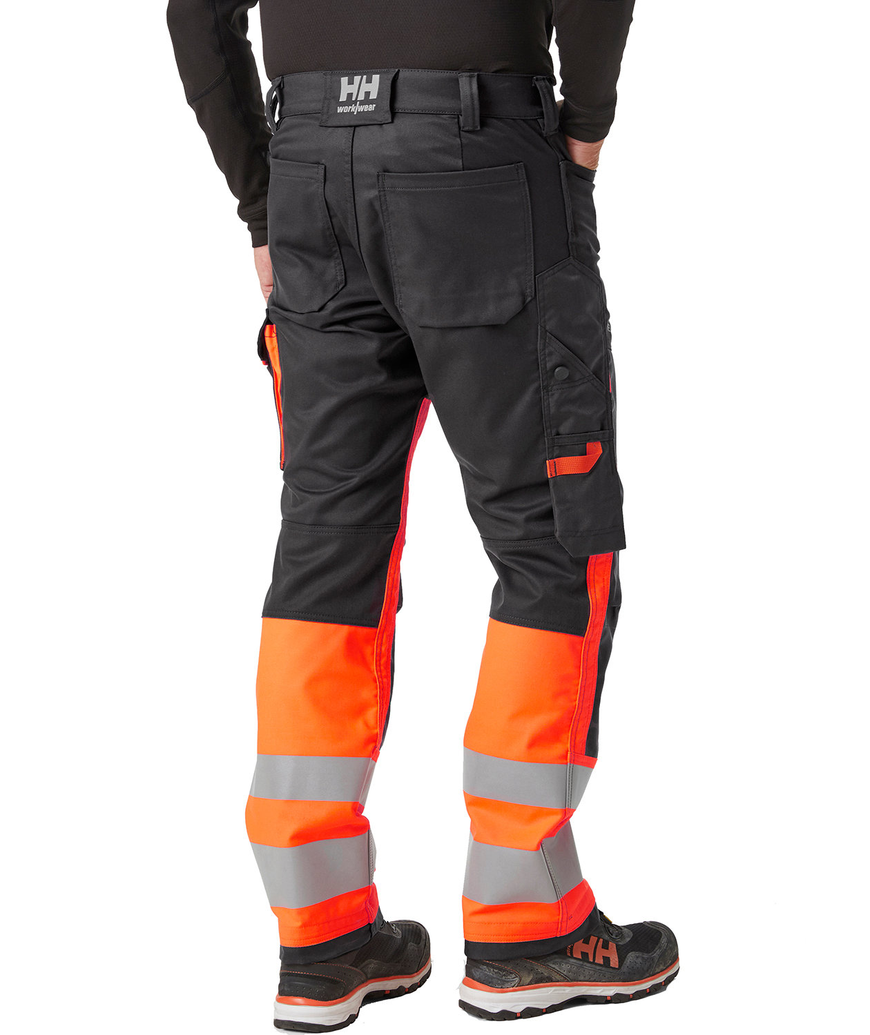 Helly Hansen Alna 2.0 arbetsbyxa, Varsel Orange/charcoal, large image number 3