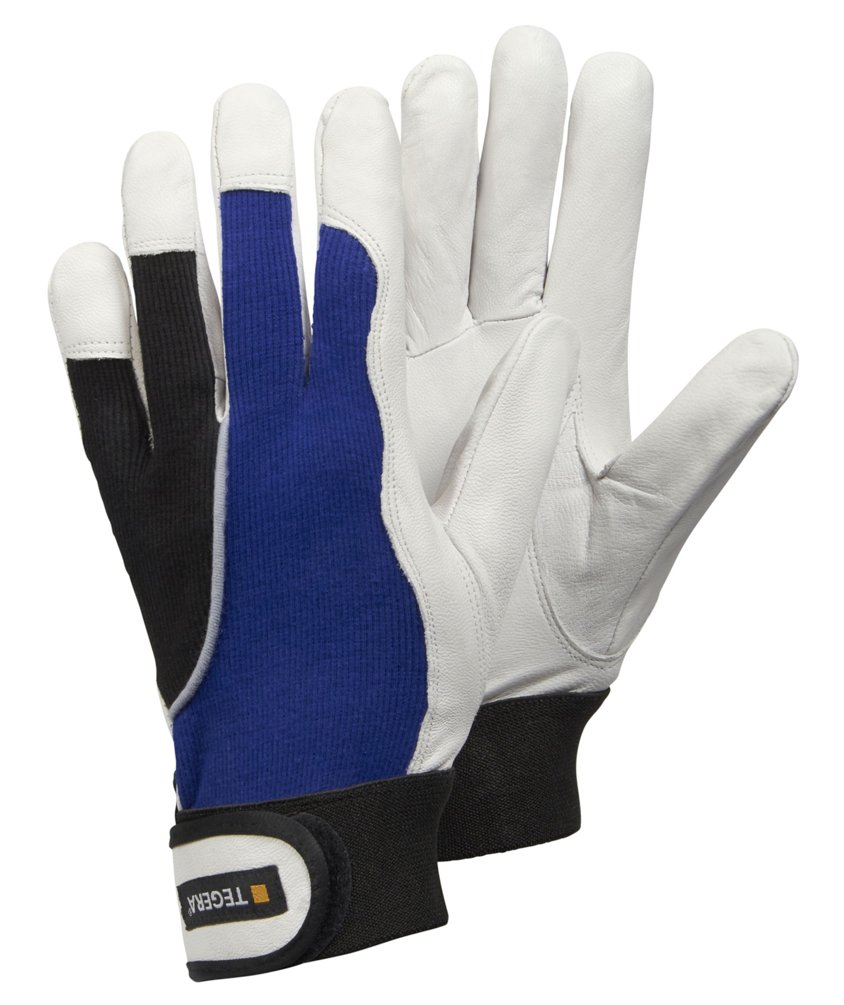 Tegera 13 Arbeitshandschuhe, Blau/Schwarz/Weiss