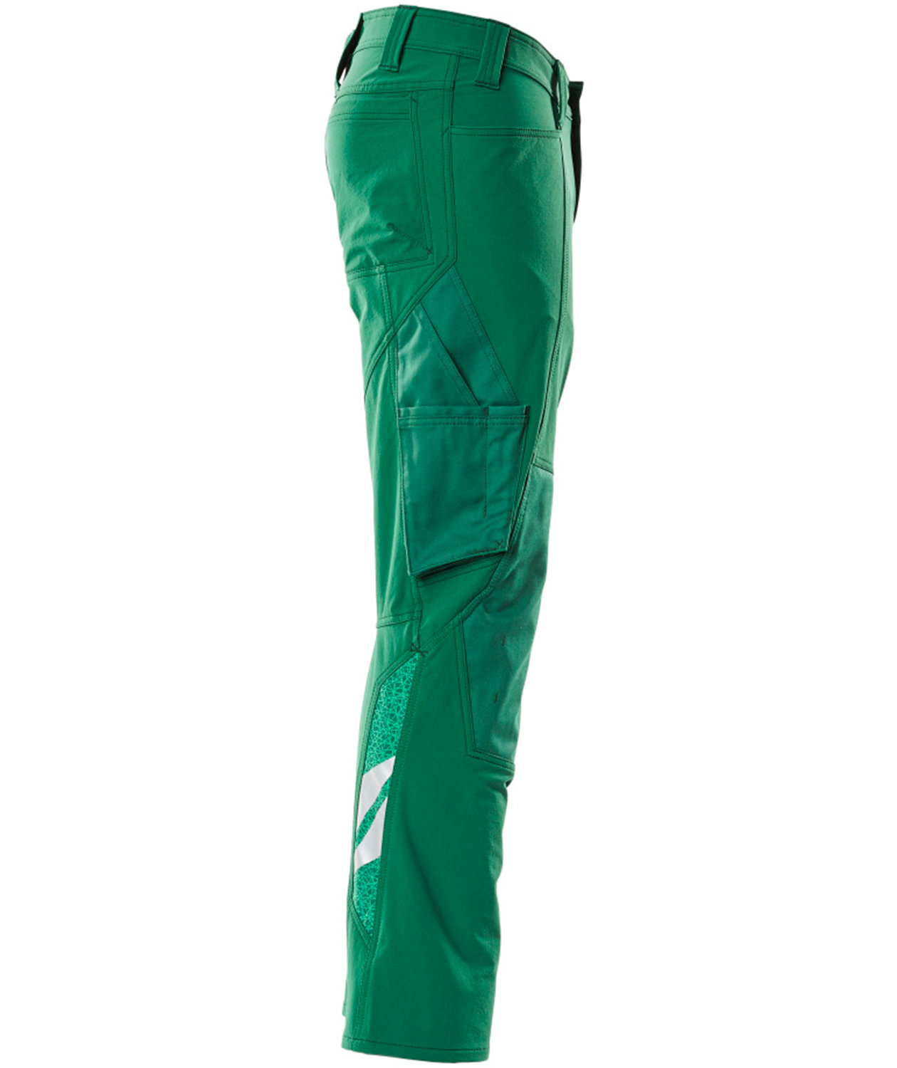 Mascot Accelerate arbejdsbukser full stretch, Gr&oslash;n, large image number 2