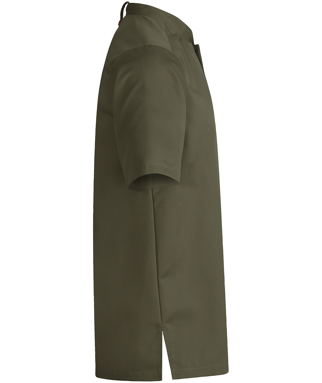 Segers 1097 kort&auml;rmad kockskjorta, Olive green, large image number 2