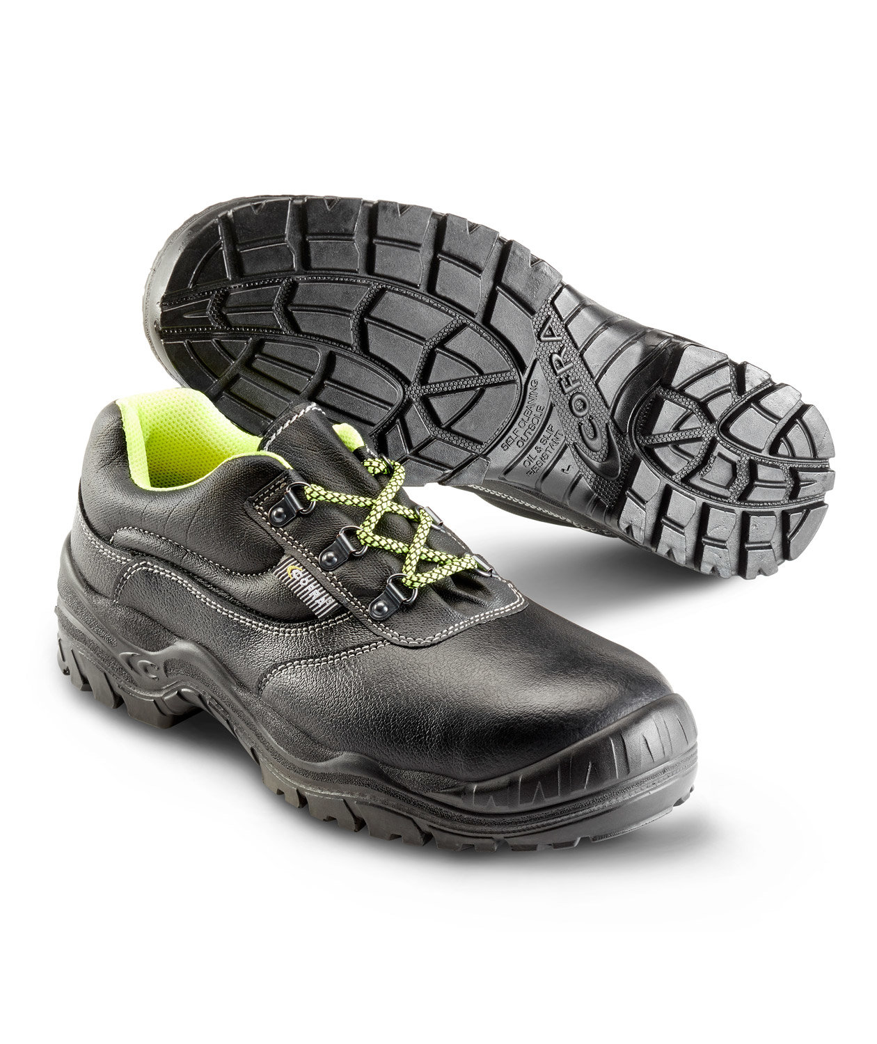 Cofra Tallinn safety shoes S3, Black/Yellow, large image number 0