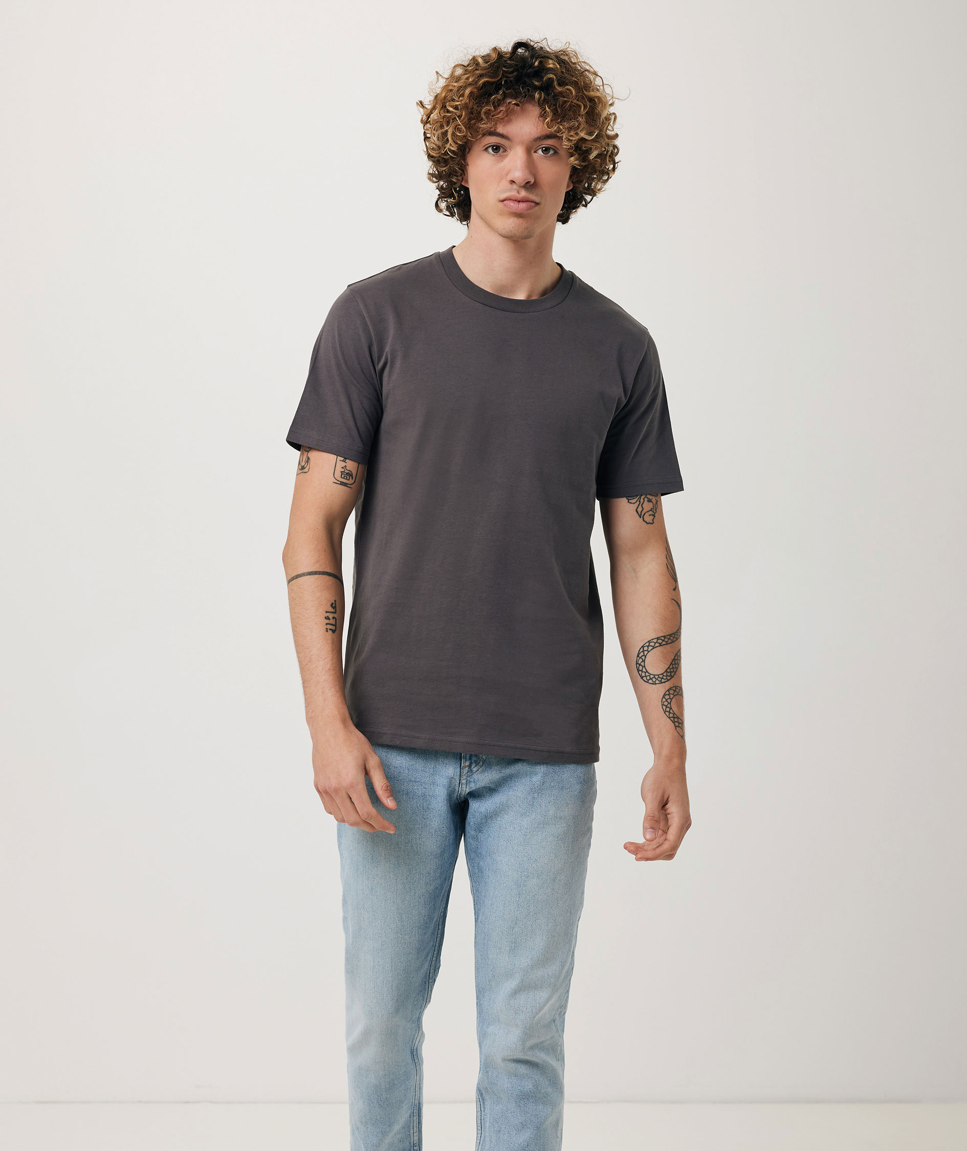 Iqoniq Brett T-Shirt, Steinkohle