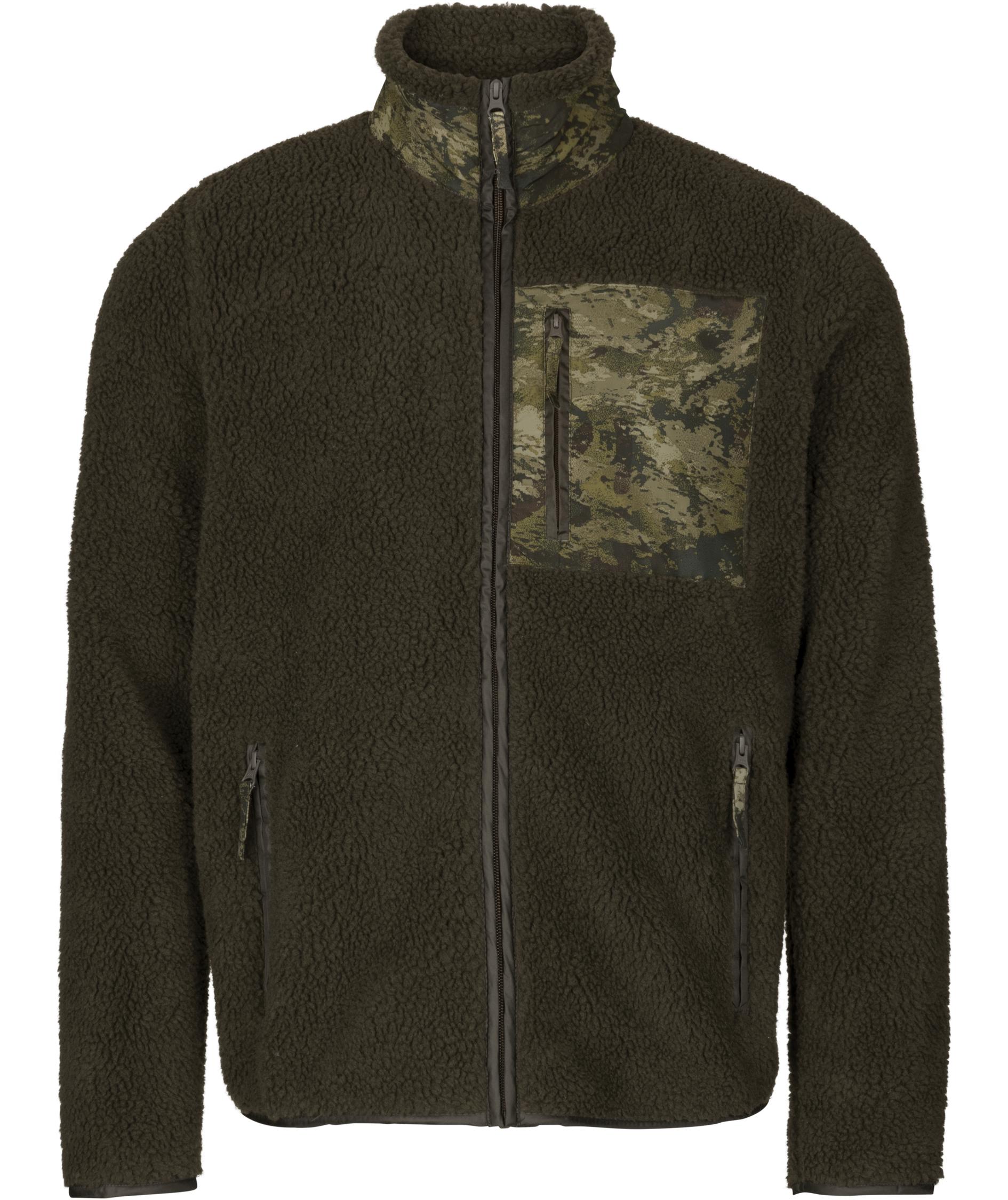 Seeland Zephyr Camo fleecejacka, Grizzly brown