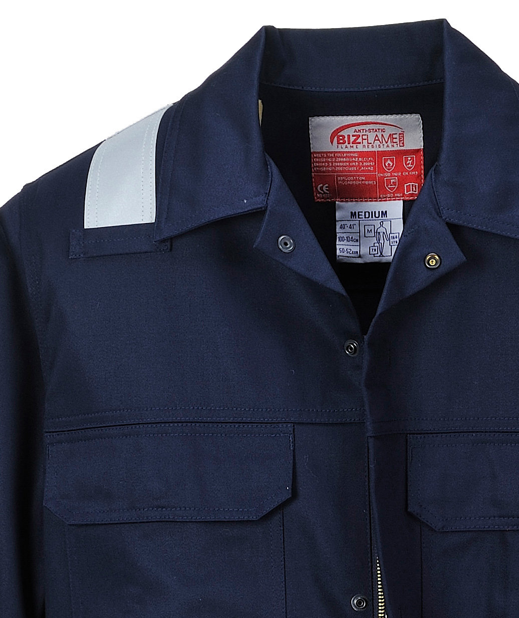 Portwest BizFlame Plus work jacket, Marine Blue, large image number 3