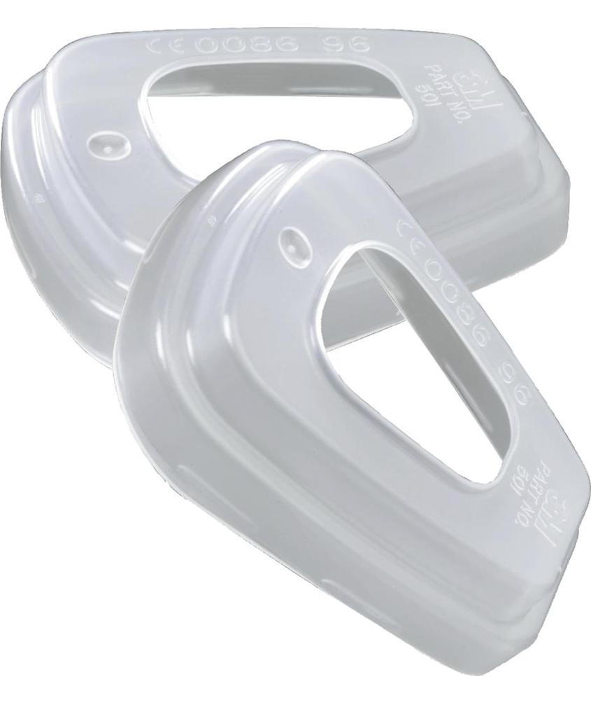 3M 2-pack filter holder, Transparent, Transparent, large image number 0