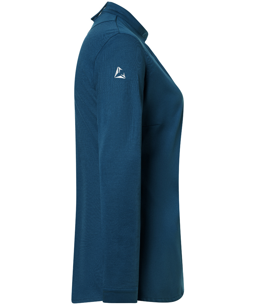 Karlowsky DIAMOND CUT&reg; Avantgarde dame kokkejakke, Steel Blue, large image number 4