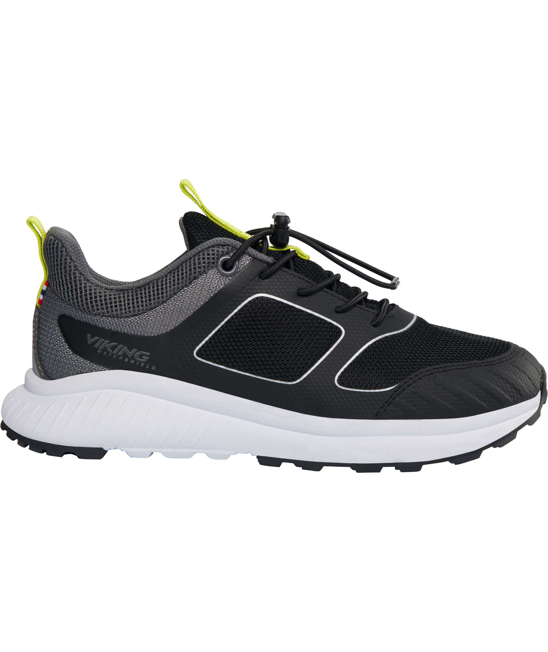 Viking Aero WP SL sneakers till barn, Black/Charcoal