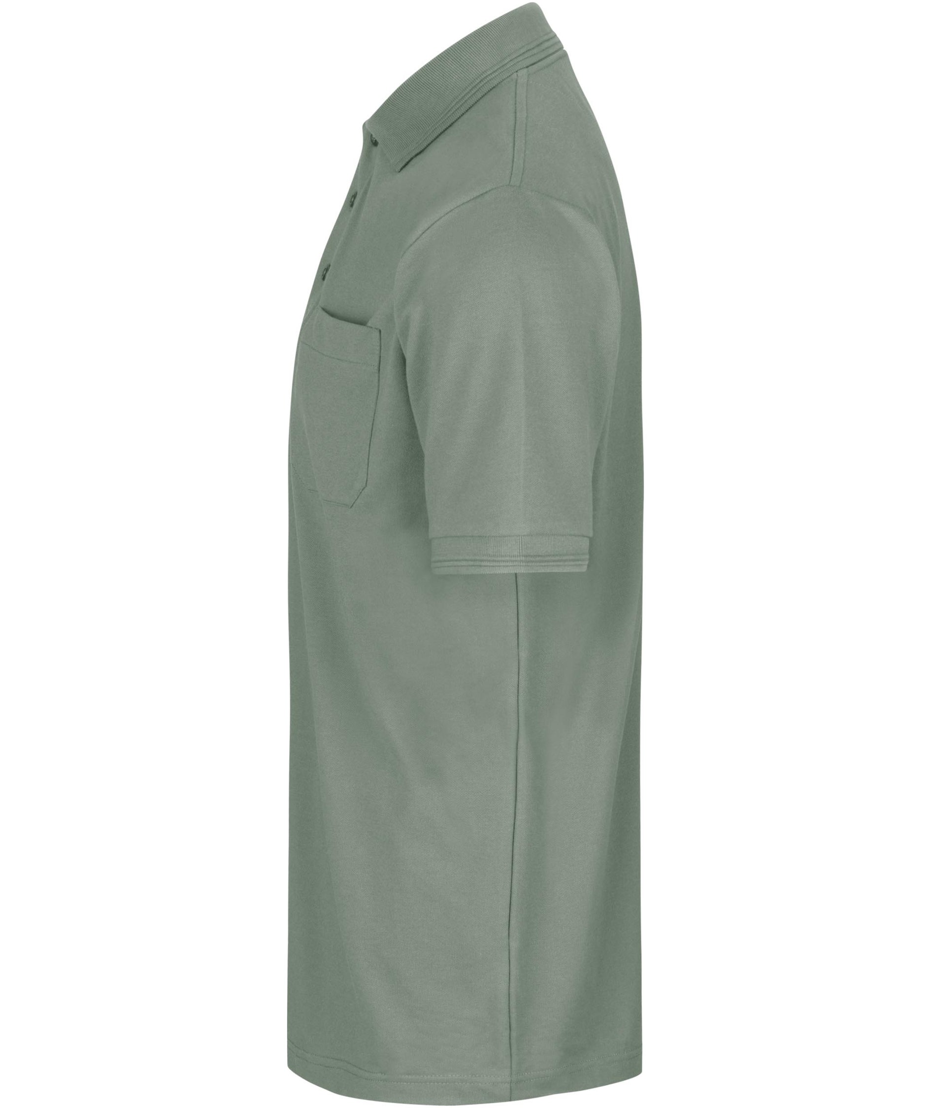 ID PRO Wear Polo T-shirt med brystlomme, St&oslash;vet gr&oslash;n, large image number 2