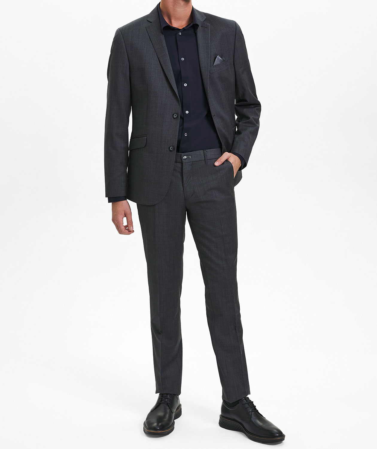 Sunwill Super 130 Fitted ull byxa, Antracit