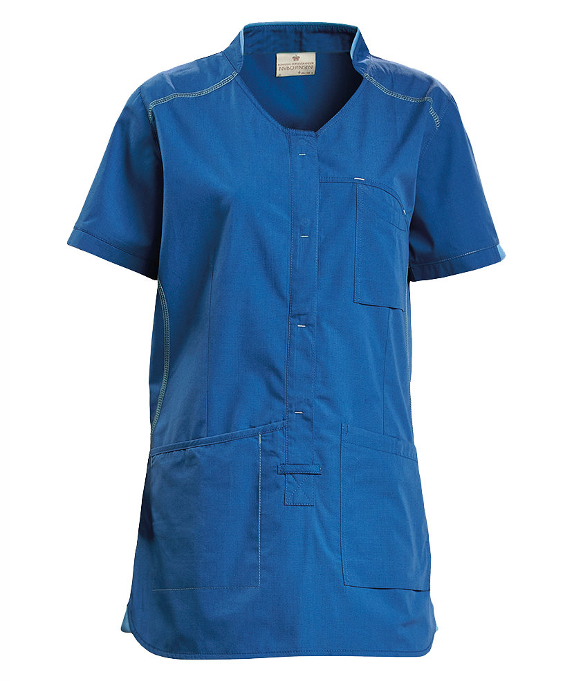 Nybo Workwear Sporty dame tunika, Bl&aring;, Bl&aring;, swatch