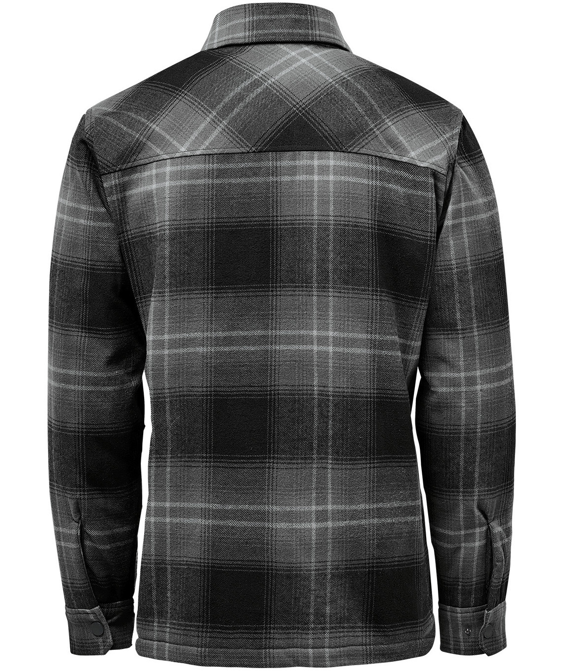 Stormtech Highland padded shirt jacket, Dark Grey Windows, large image number 1