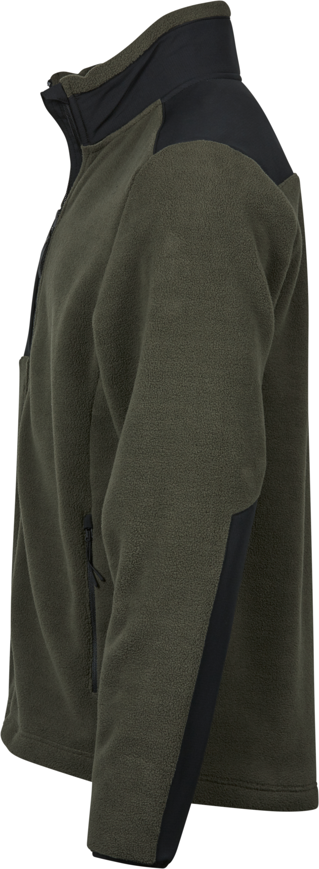Tee Jays Mountain Fleecejacke, Deep Green/Black, large image number 6