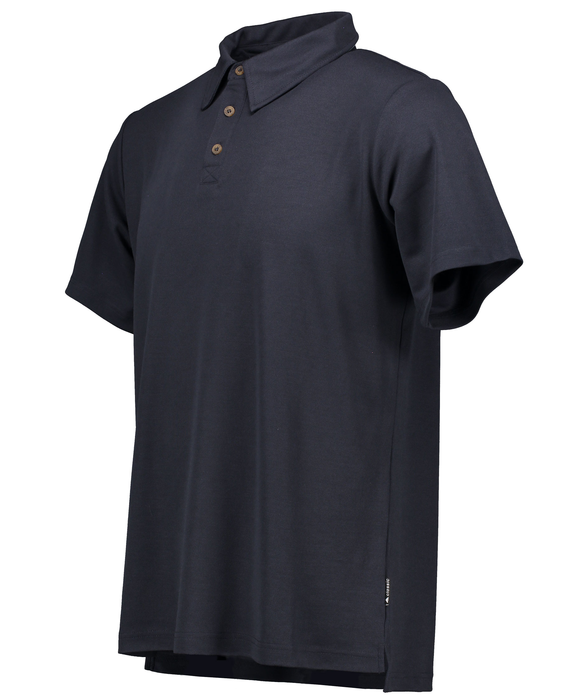 Pitch Stone Tech Wool polo T-shirt, Navy, large image number 2