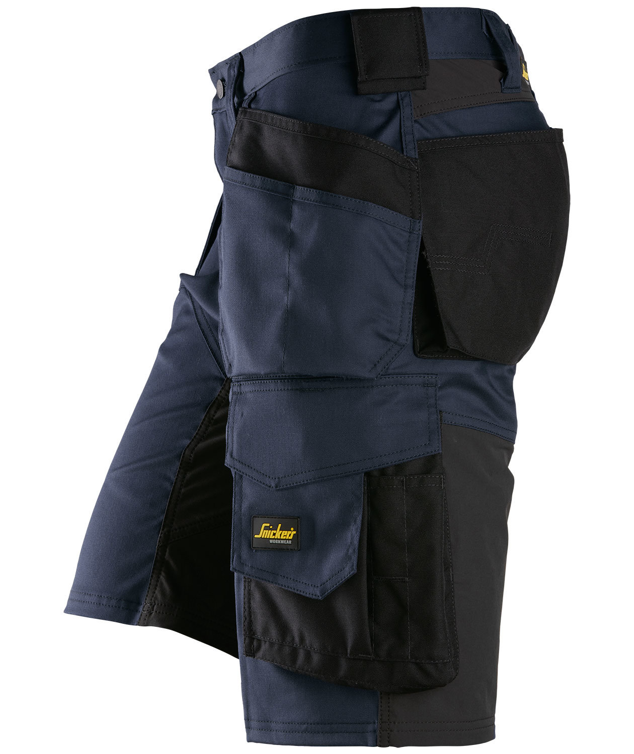 Snickers AllroundWork h&aring;ndv&aelig;rkershorts 6151, Navy/Sort, large image number 5