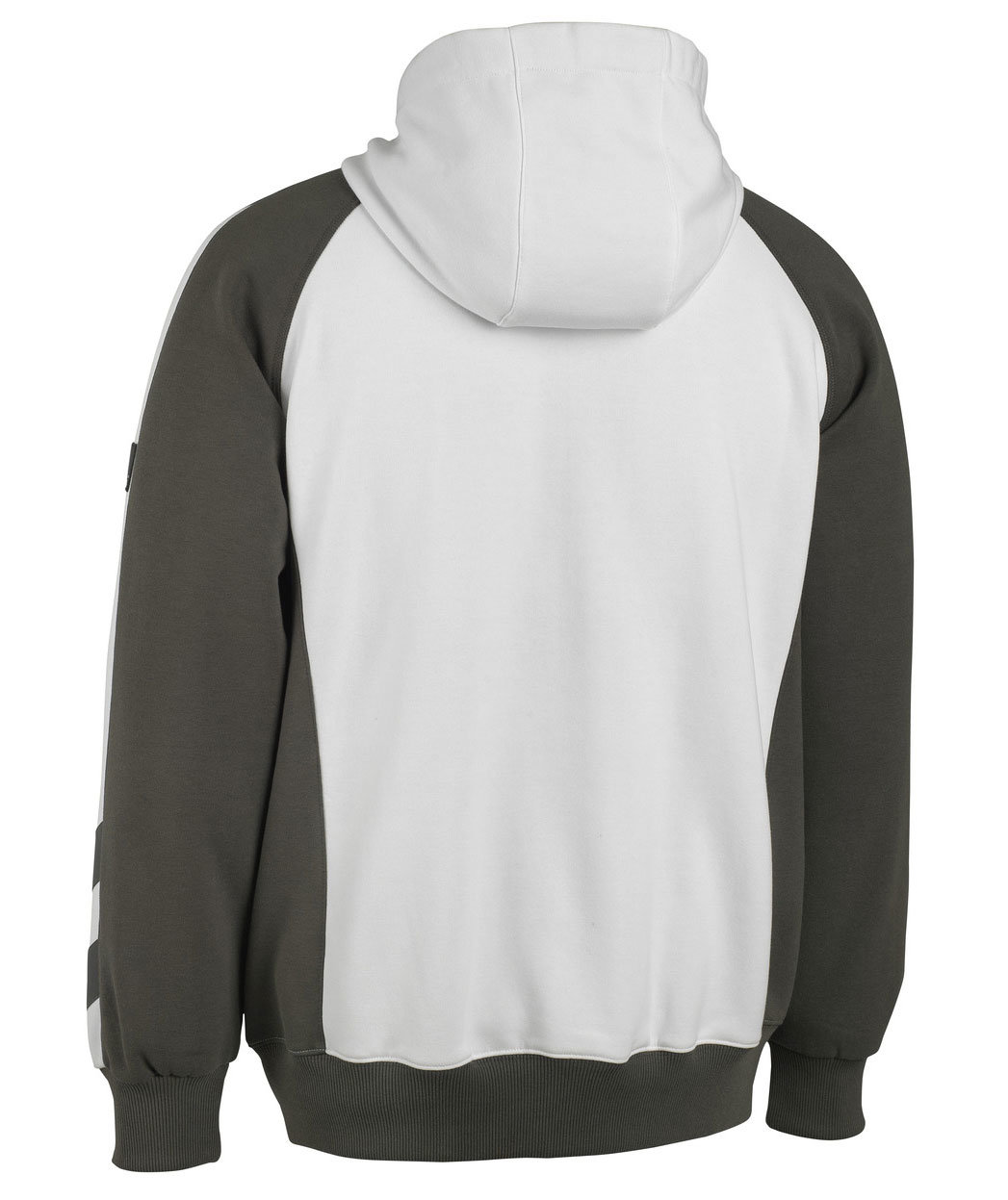 Mascot Wiesbaden hettegenser, Hvit/M&oslash;rk&nbsp;Antrasittgr&aring;, large image number 2