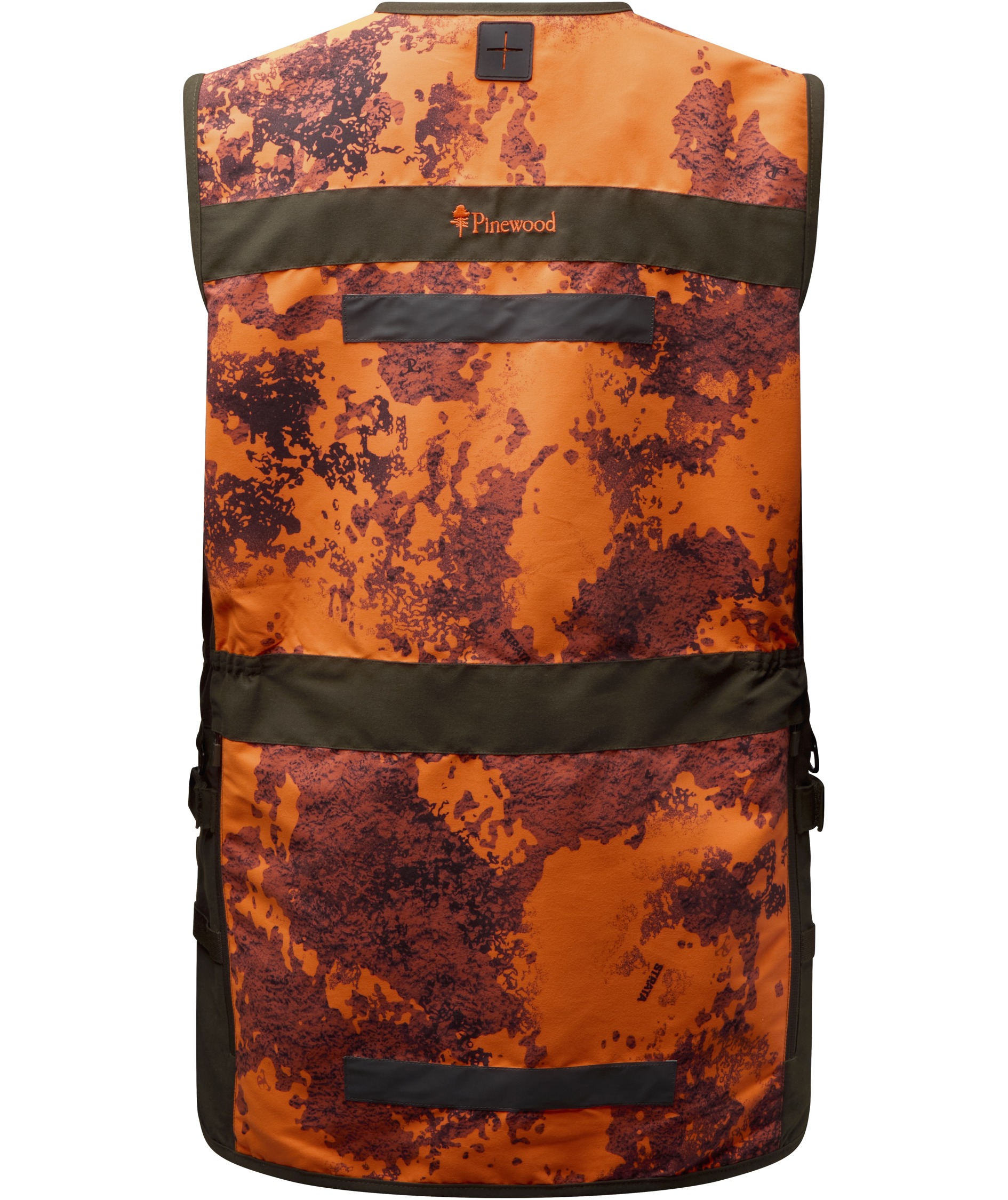 Pinewood Hunter Pro 2.0 Camou damevest, Strata Blaze/Moss Green, large image number 2