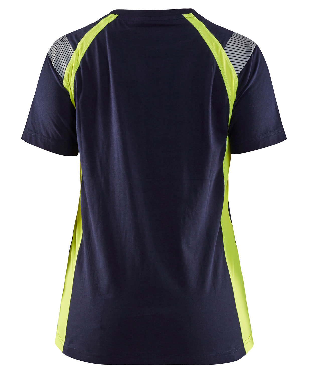 Bl&aring;kl&auml;der women's T-shirt, Marine Blue/Yellow, large image number 1