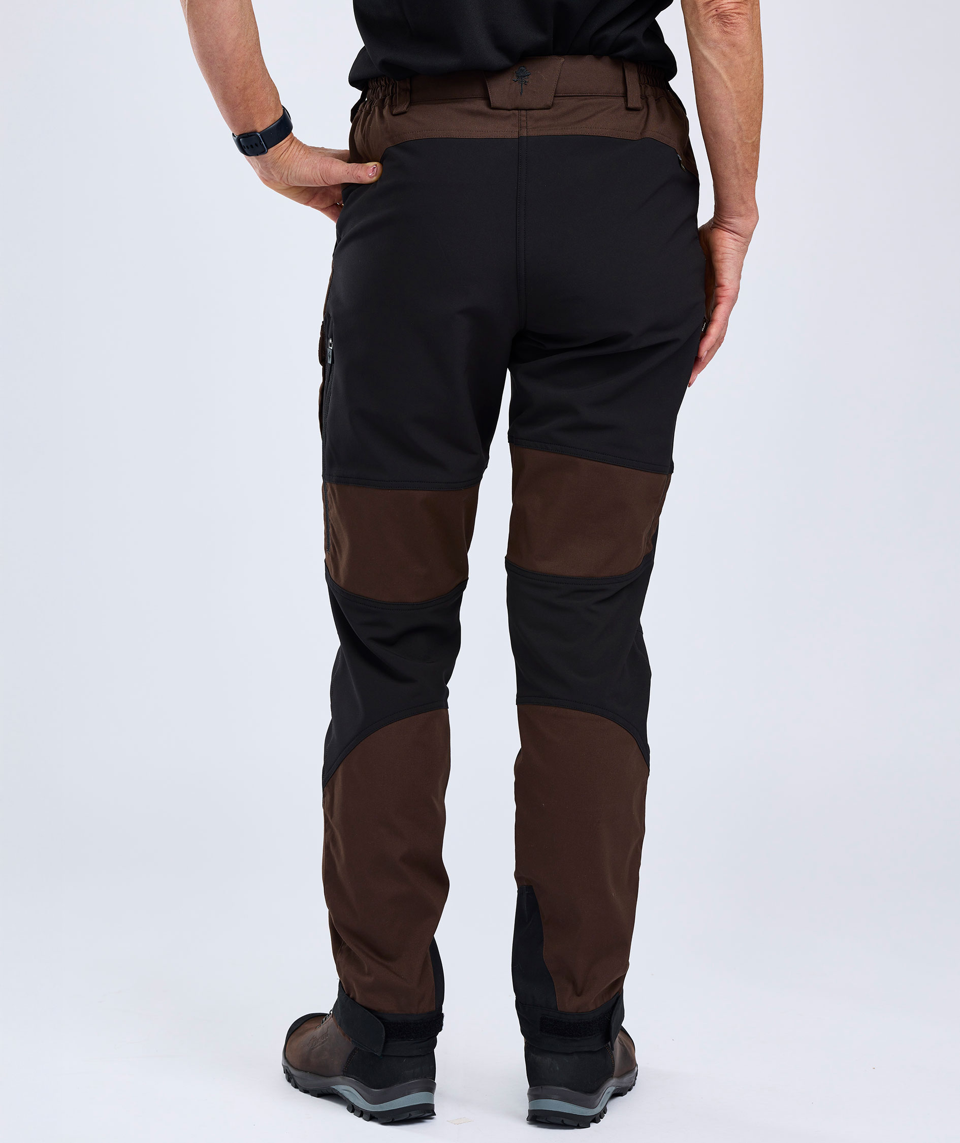 Pinewood Caribou TC damebukser, Dark Brown/Black, large image number 3