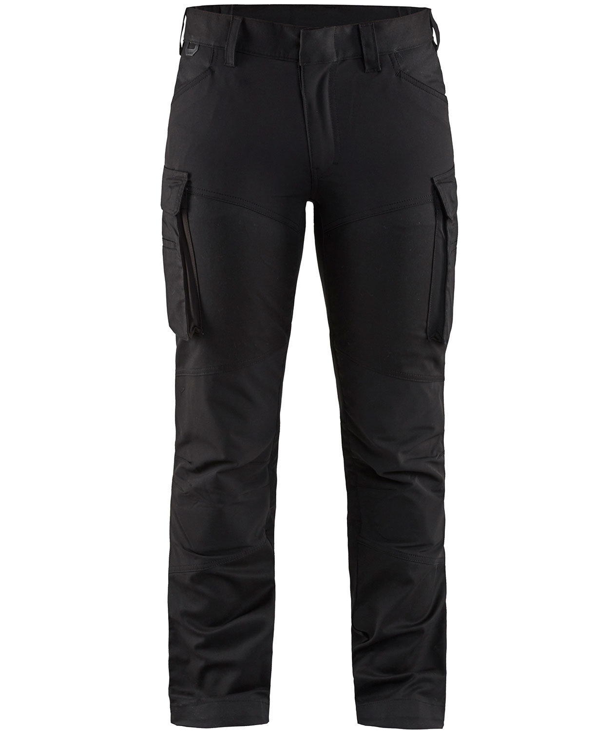 Bl&aring;kl&auml;der dame arbejdsbukser, Sort