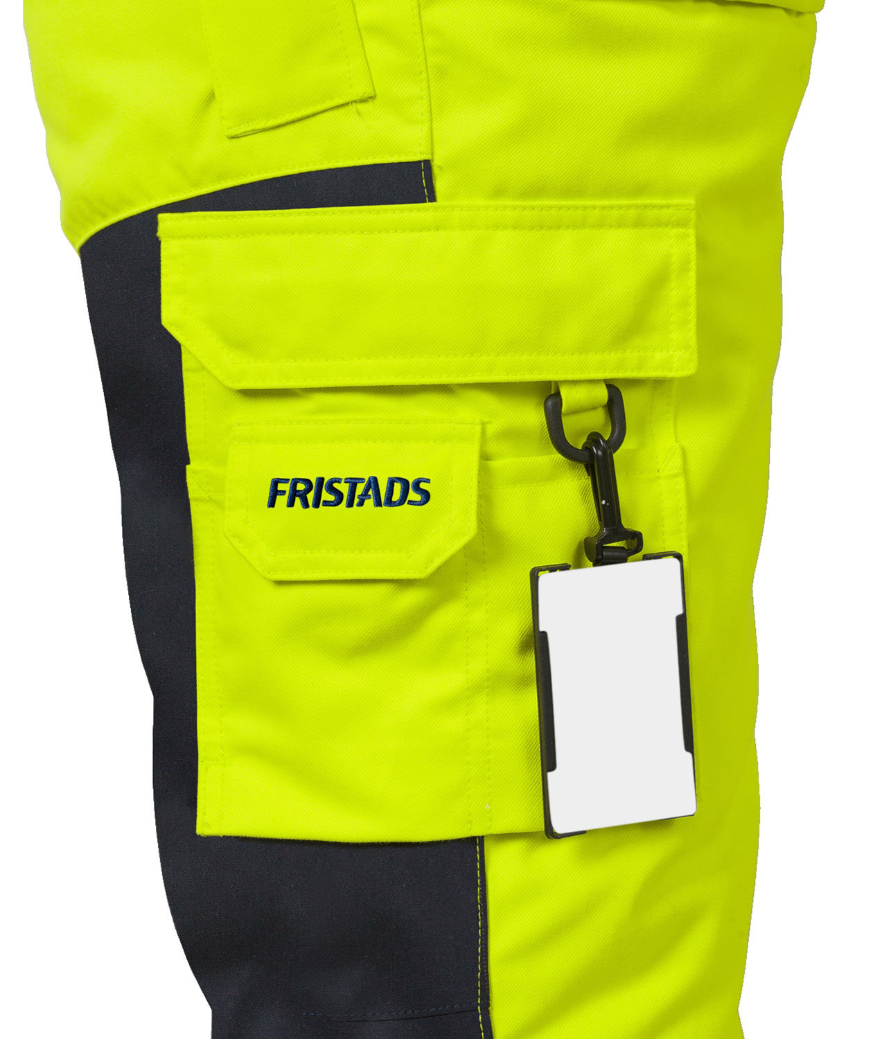 Fristads Flamestat vinterbukse, Hi-vis gul/marinebl&aring;, large image number 2