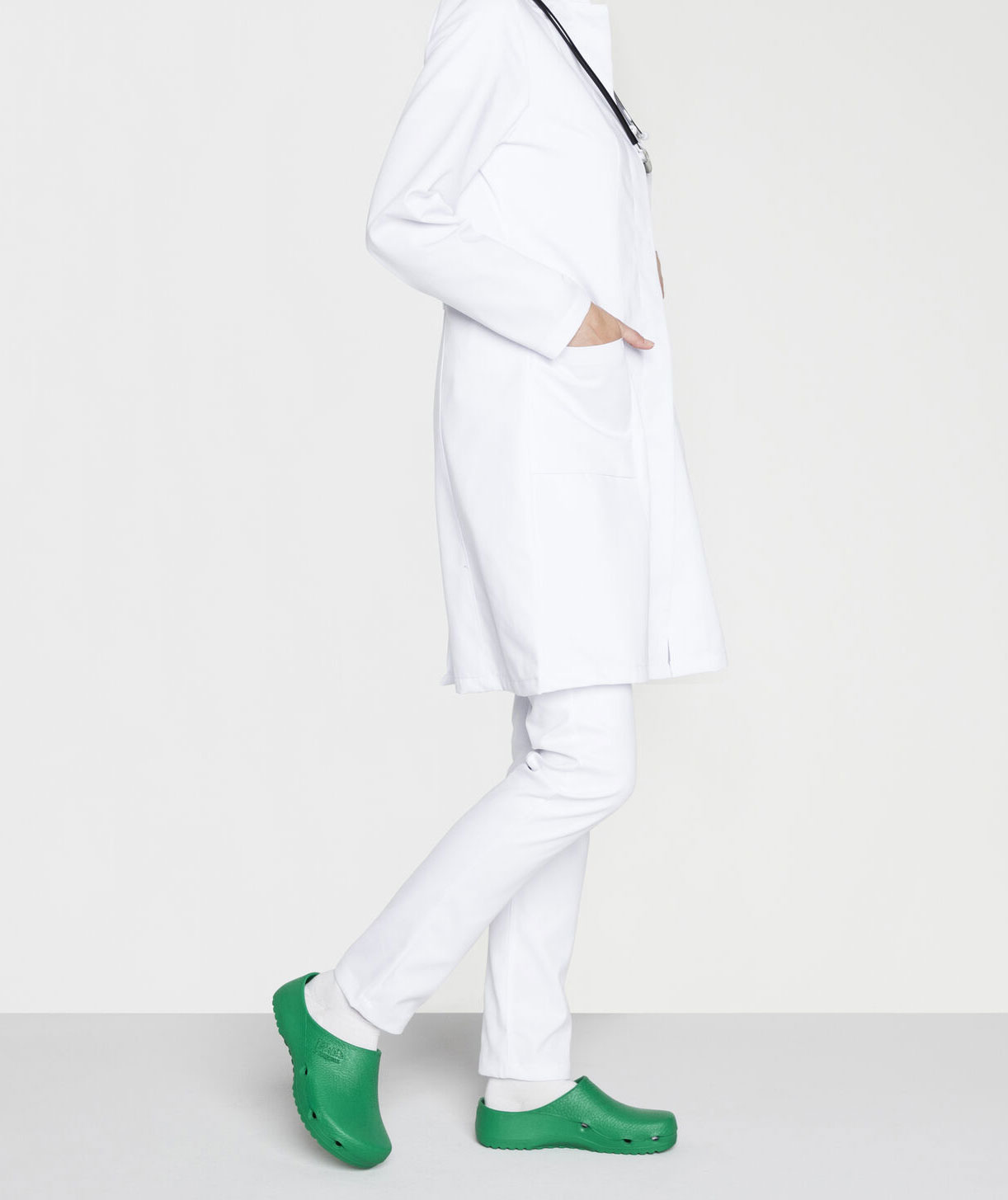 Birkenstock Birki Air Antistatic Regular Fit tr&auml;skor, Gr&ouml;n