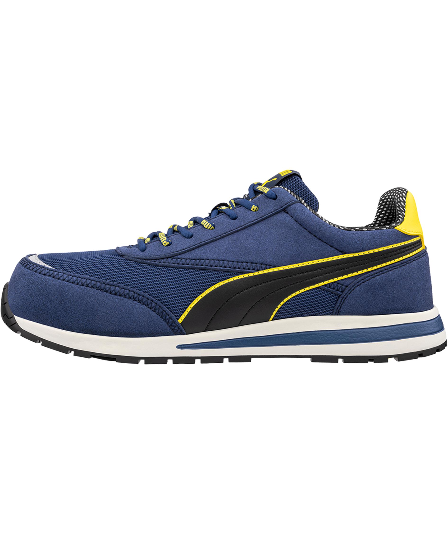 Puma Rider skyddsskor SB ESD, Blue/yellow, large image number 3