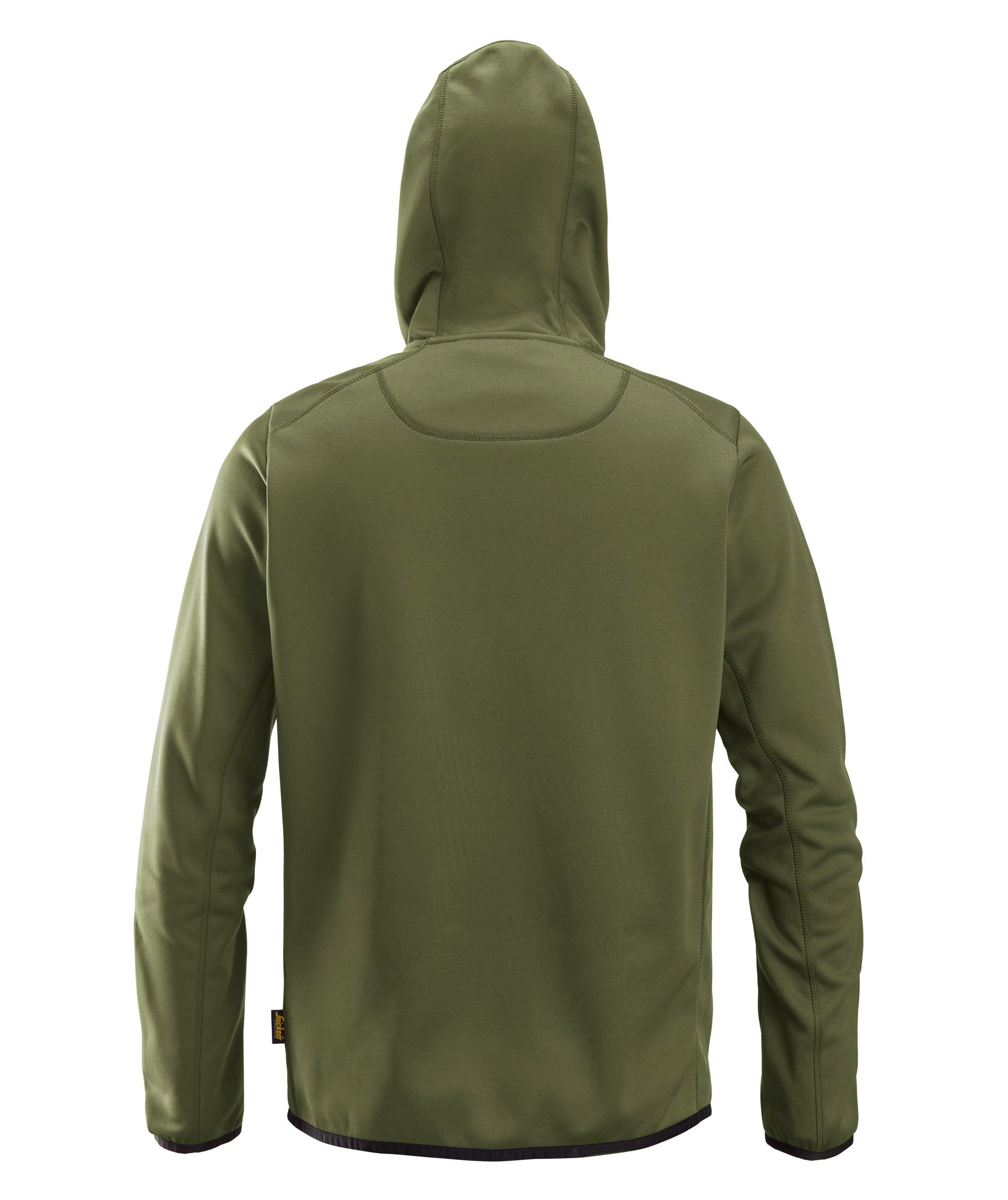 Snickers AllroundWork fleece hettegenser 8058, Khaki gr&oslash;nn, large image number 1