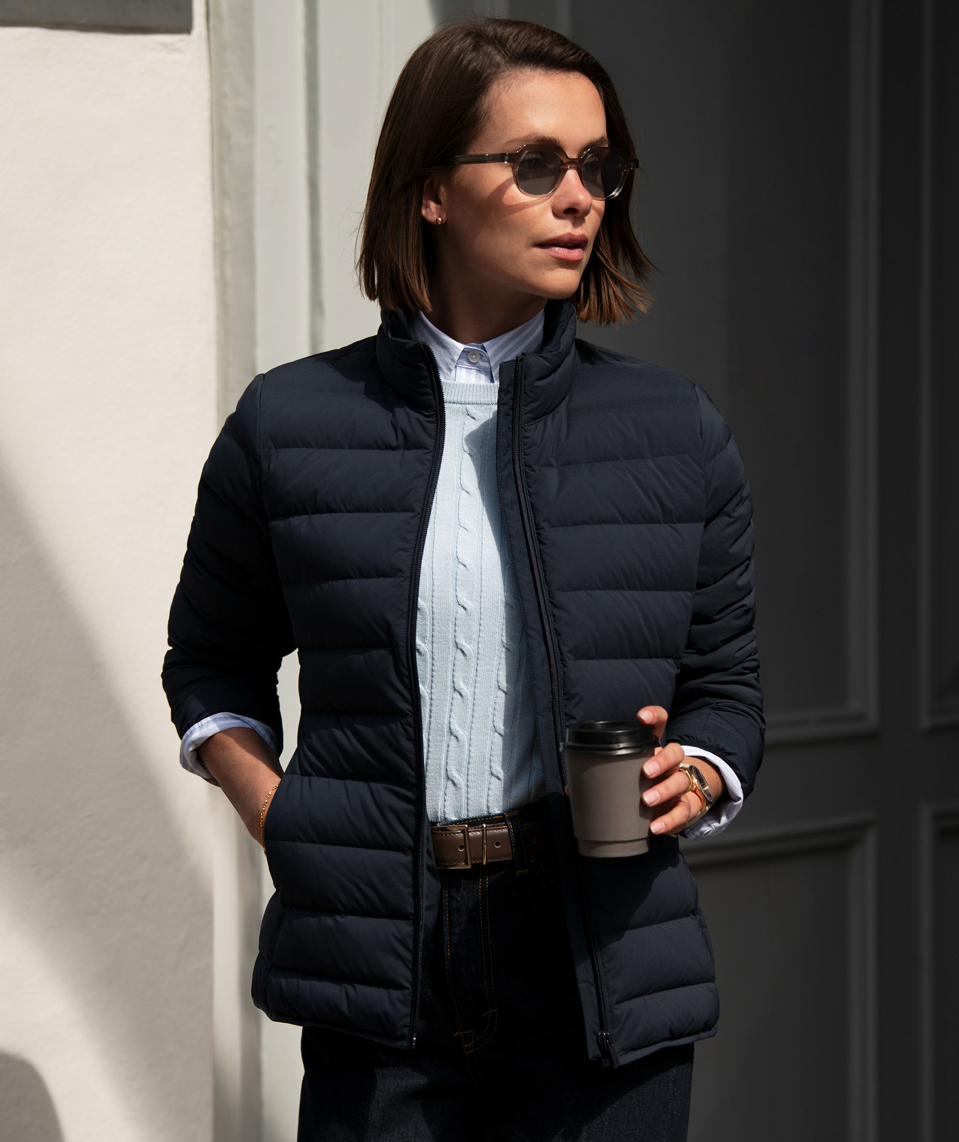 Nimbus Avalon dame dunjakke, Navy