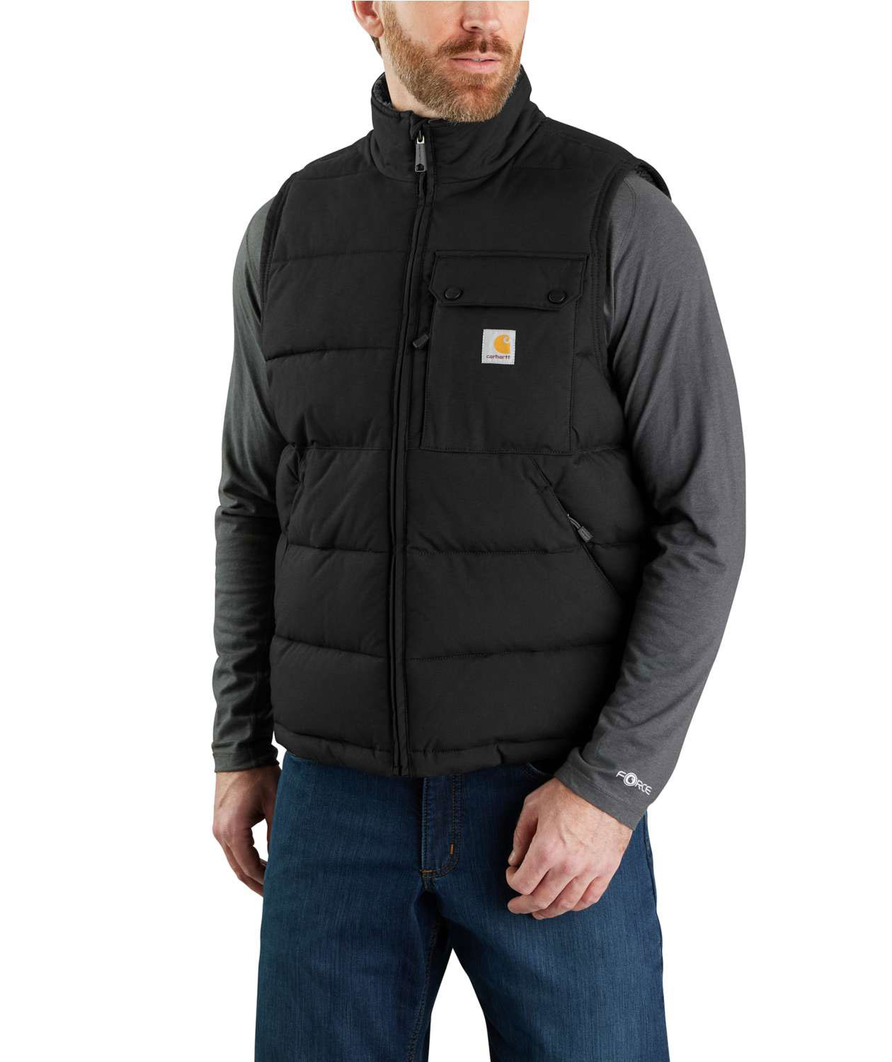 Carhartt Midweight foret vest, Svart