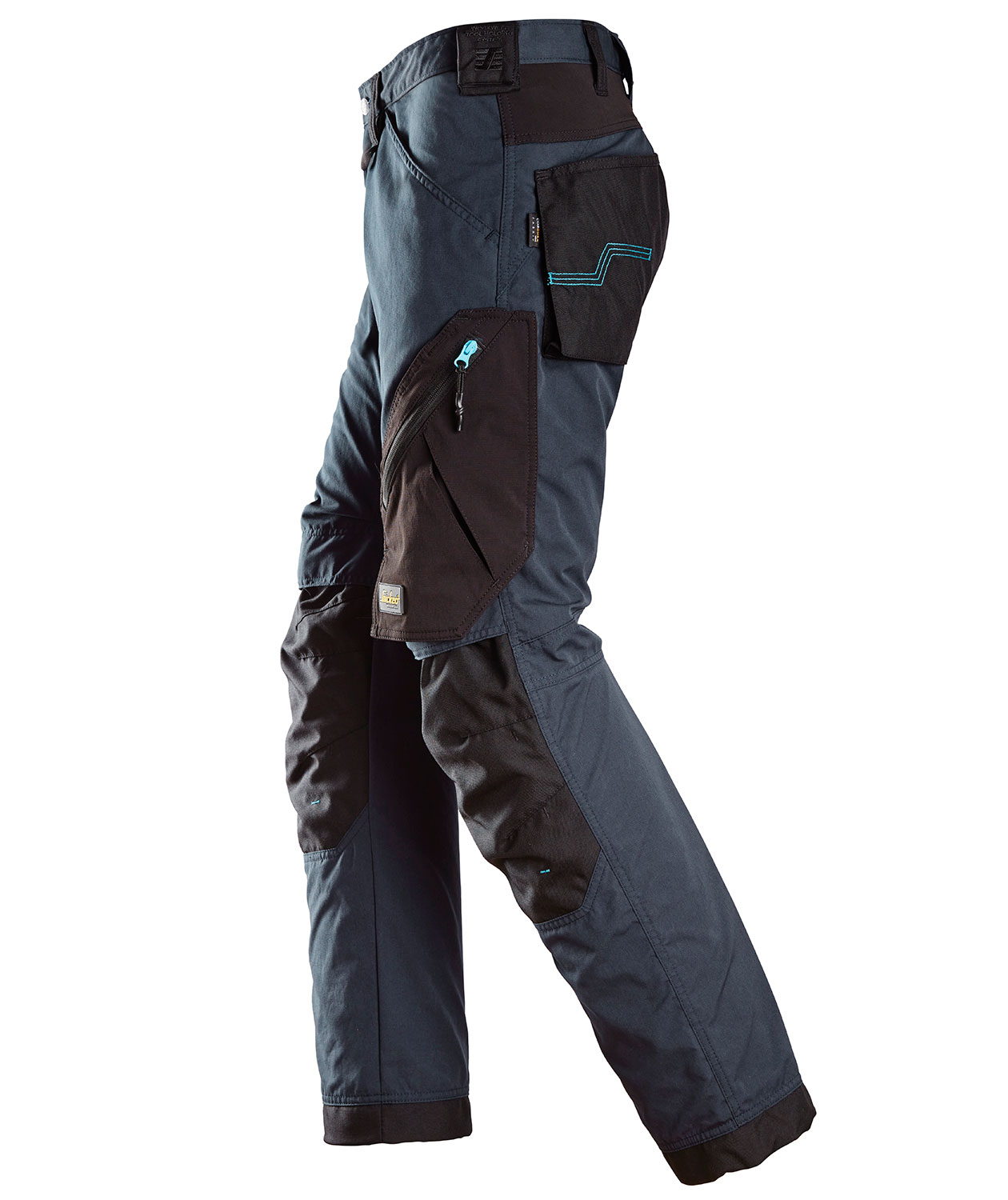 Snickers LiteWork 37,5&reg; arbejdsbukser 6310, Marine/Sort, large image number 3