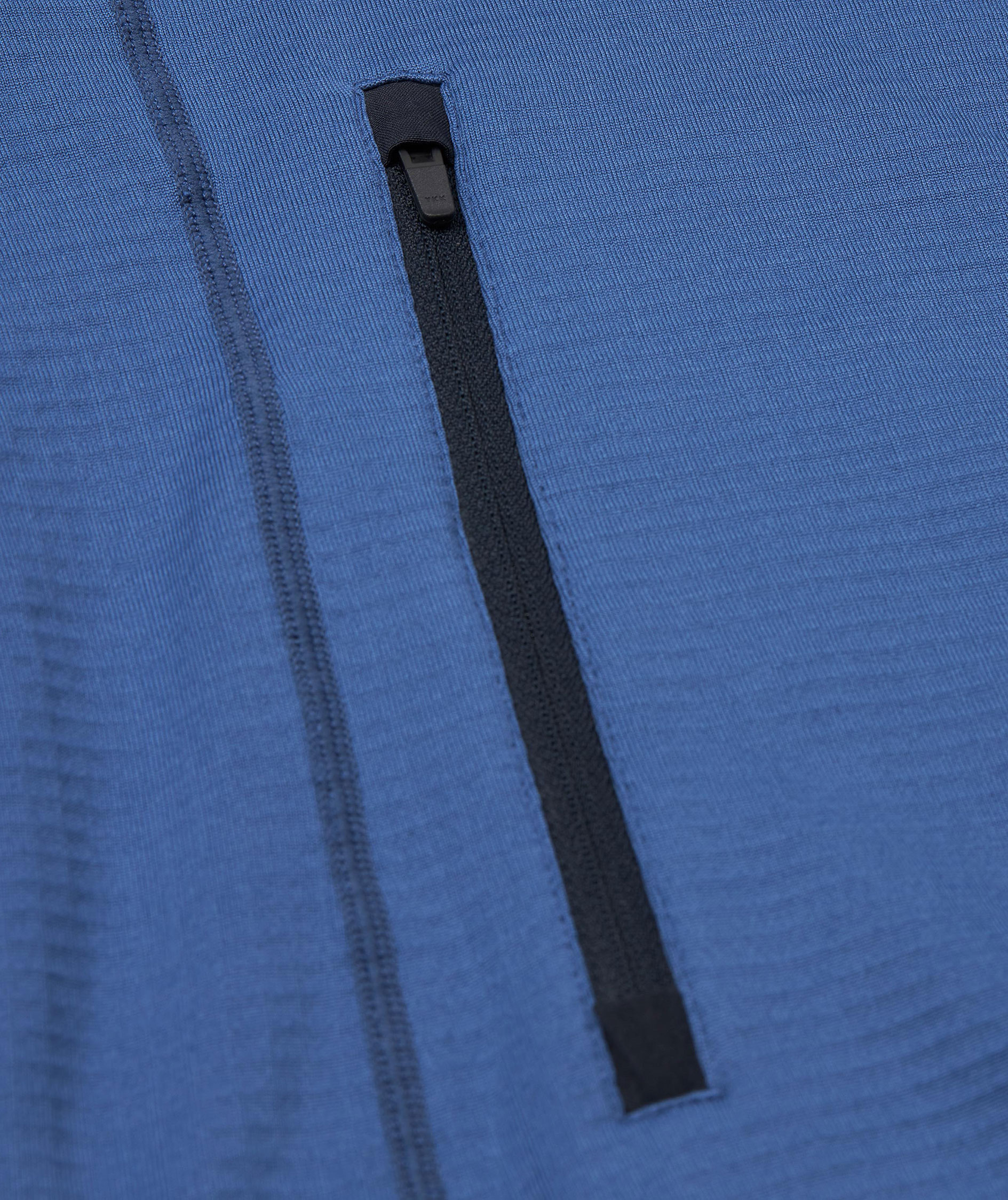 ID Stretch Komfort dame fleecegenser, Storm Bl&aring;, large image number 4