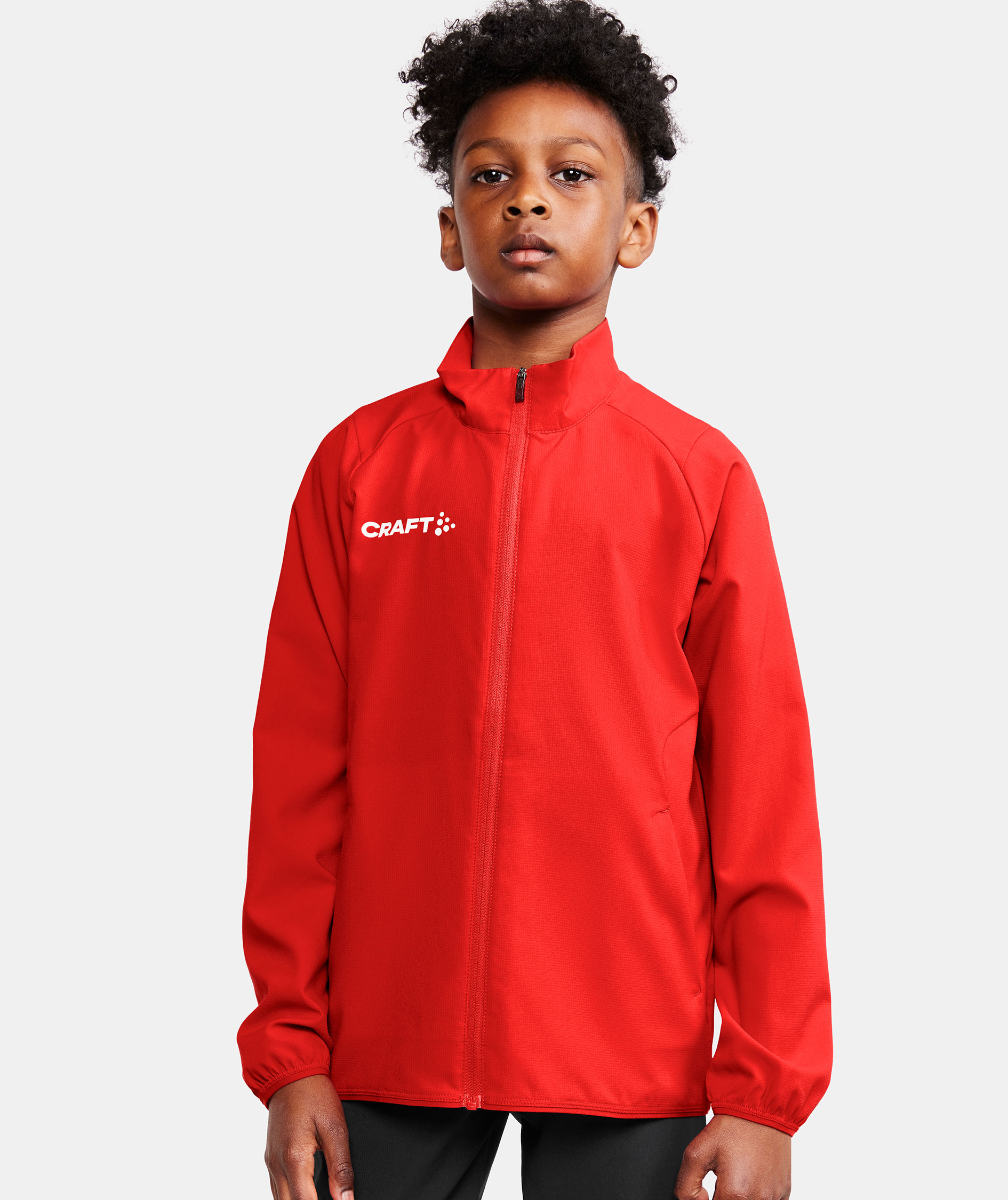 Craft Rush 2.0 cardigan till barn, Bright red, large image number 7