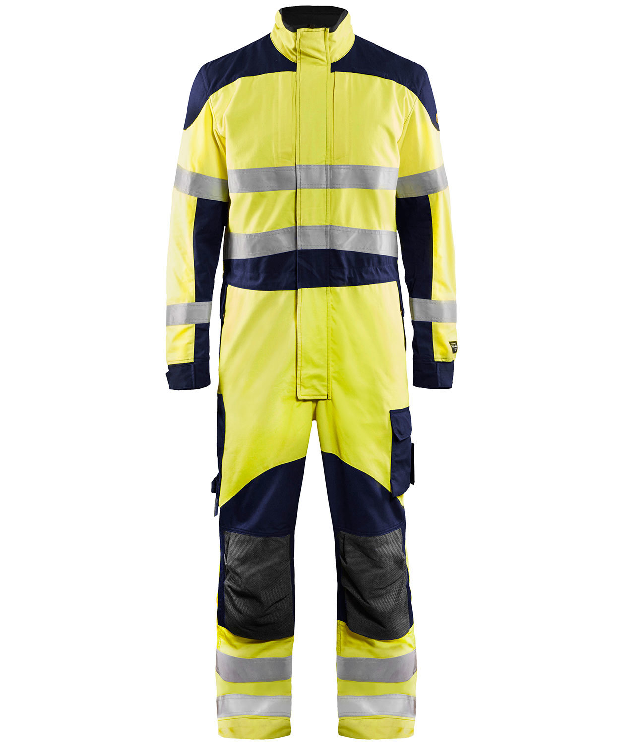 Bl&aring;kl&auml;der Multinorm kedeldragt, Hi-vis&nbsp;Gul/Marine