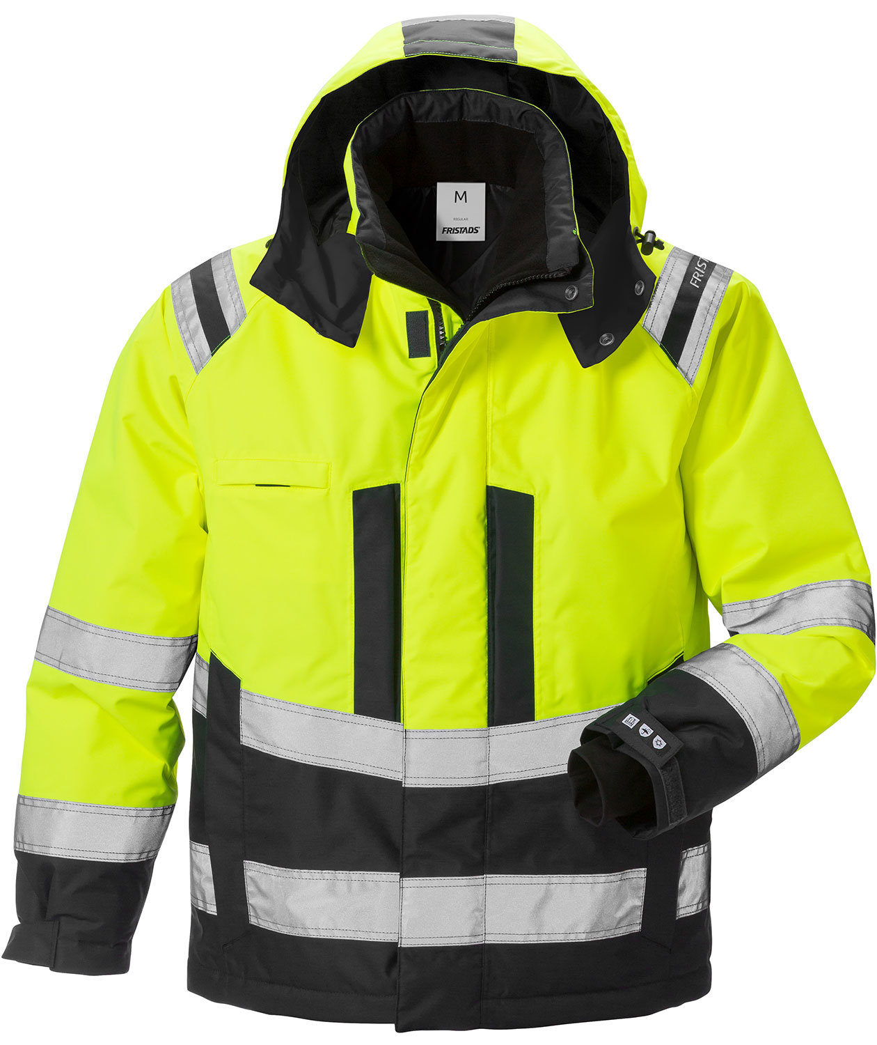 Fristads Airtech&reg; vinterjacka 4035, Varsel Gul/Svart