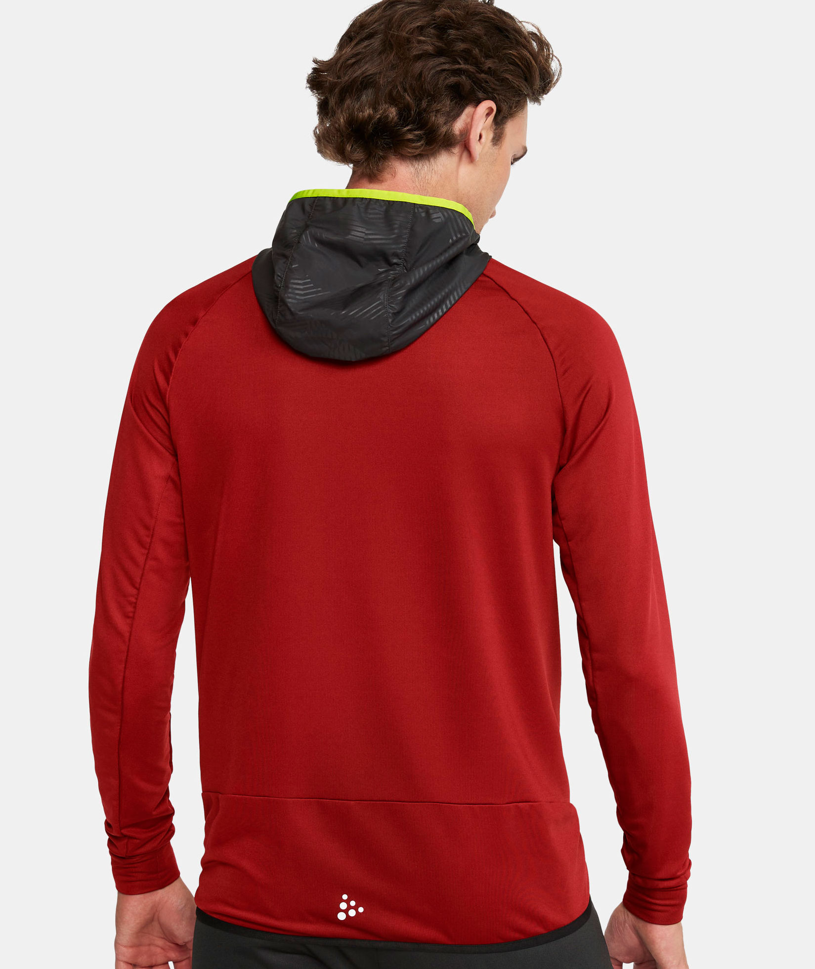 Craft Extend hoodie med dragkedja, Rhubarb, large image number 7