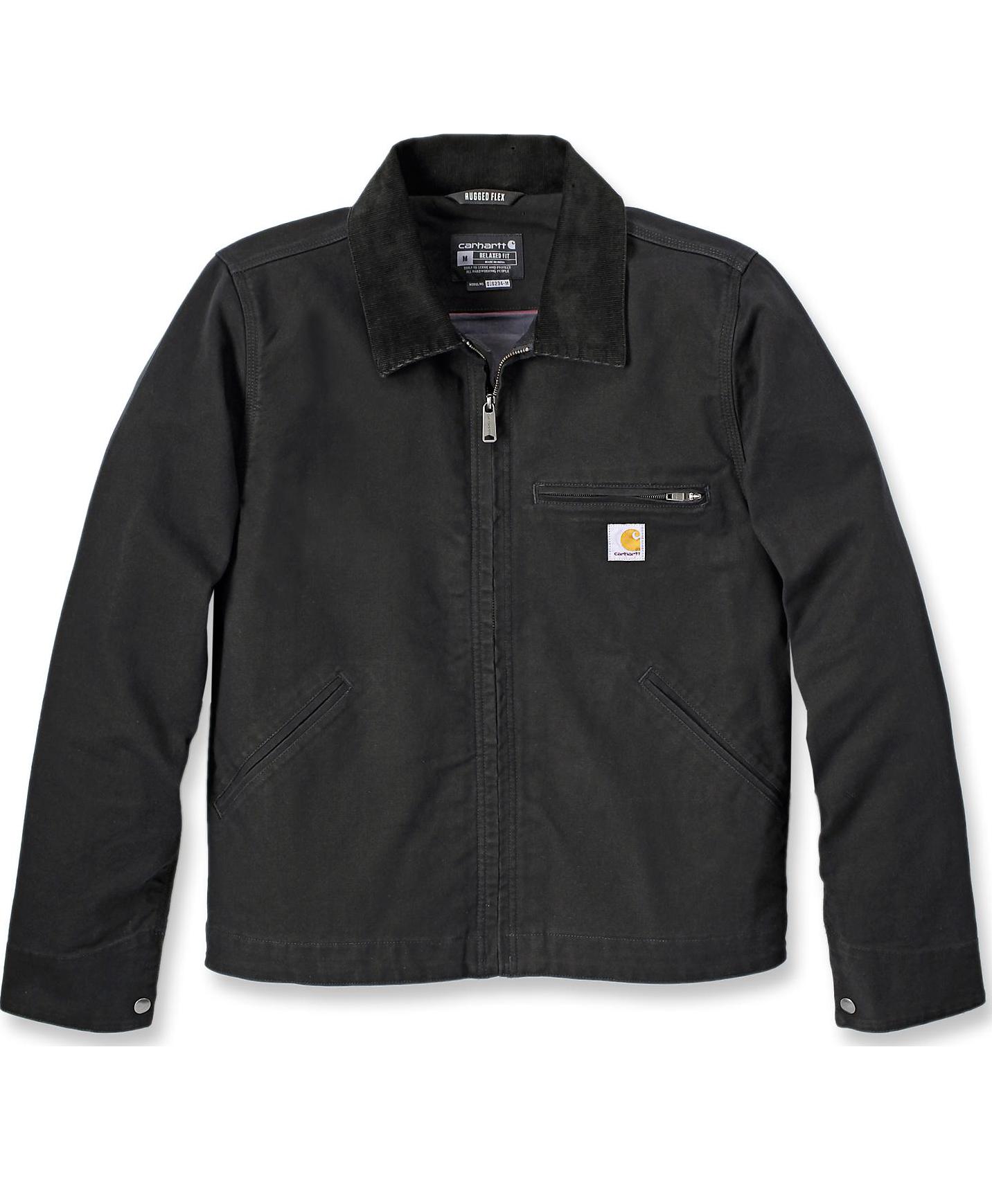 Carhartt Duck Detroit jacka, Black