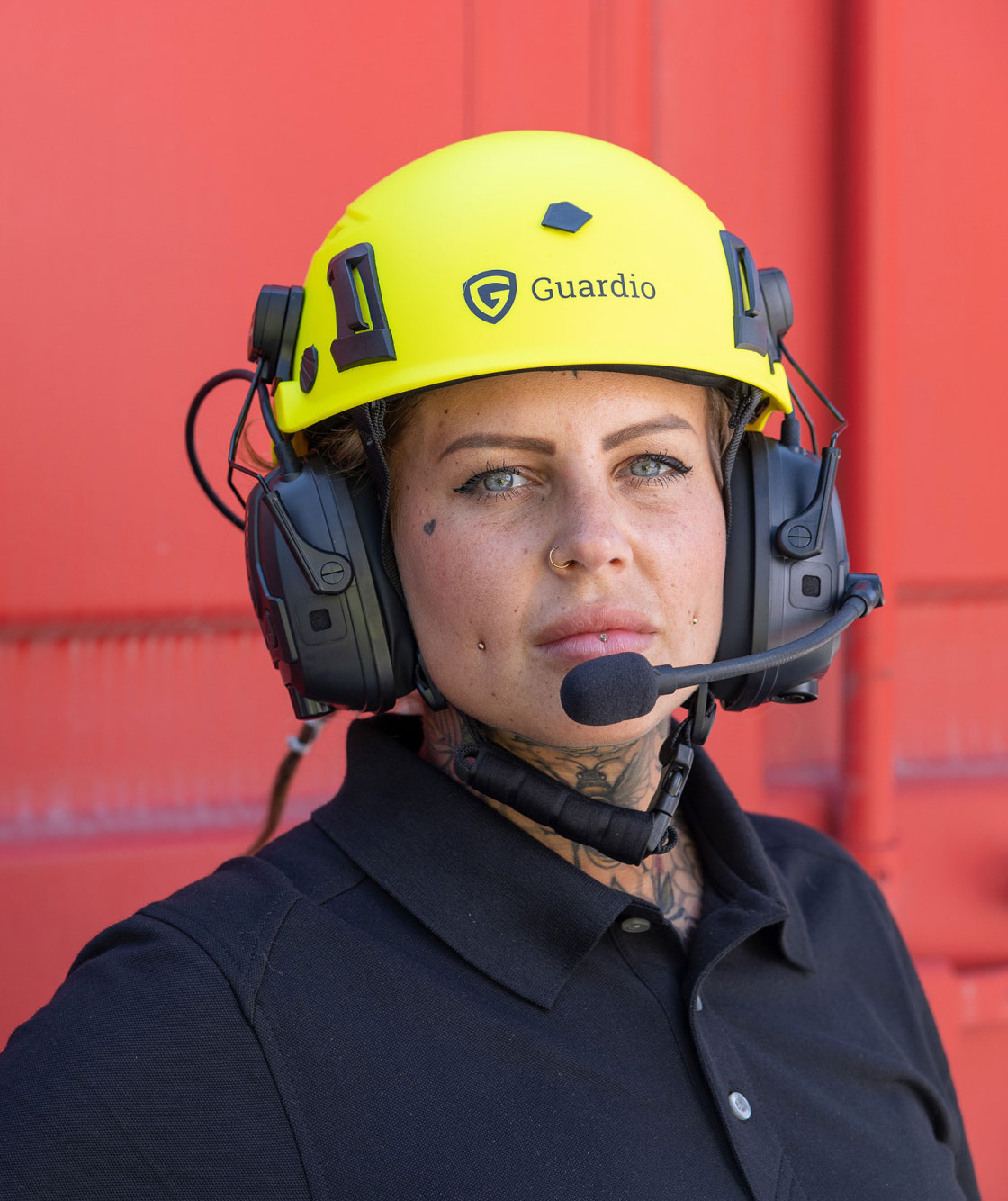 Guardio Freebird COM h&oslash;rev&aelig;rn, Sort, Sort, large image number 3