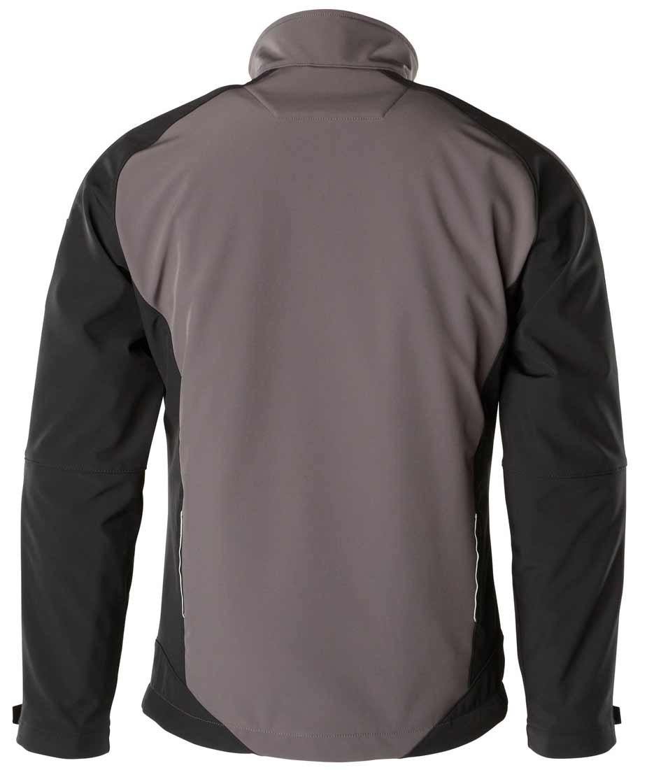 Mascot Dresden softshelljakke, Antrasittgr&aring;/Svart, large image number 1