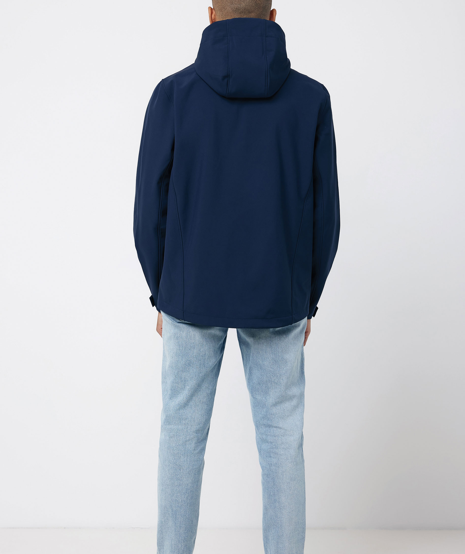 Iqoniq Makalu softshell jacket, Marine, large image number 3