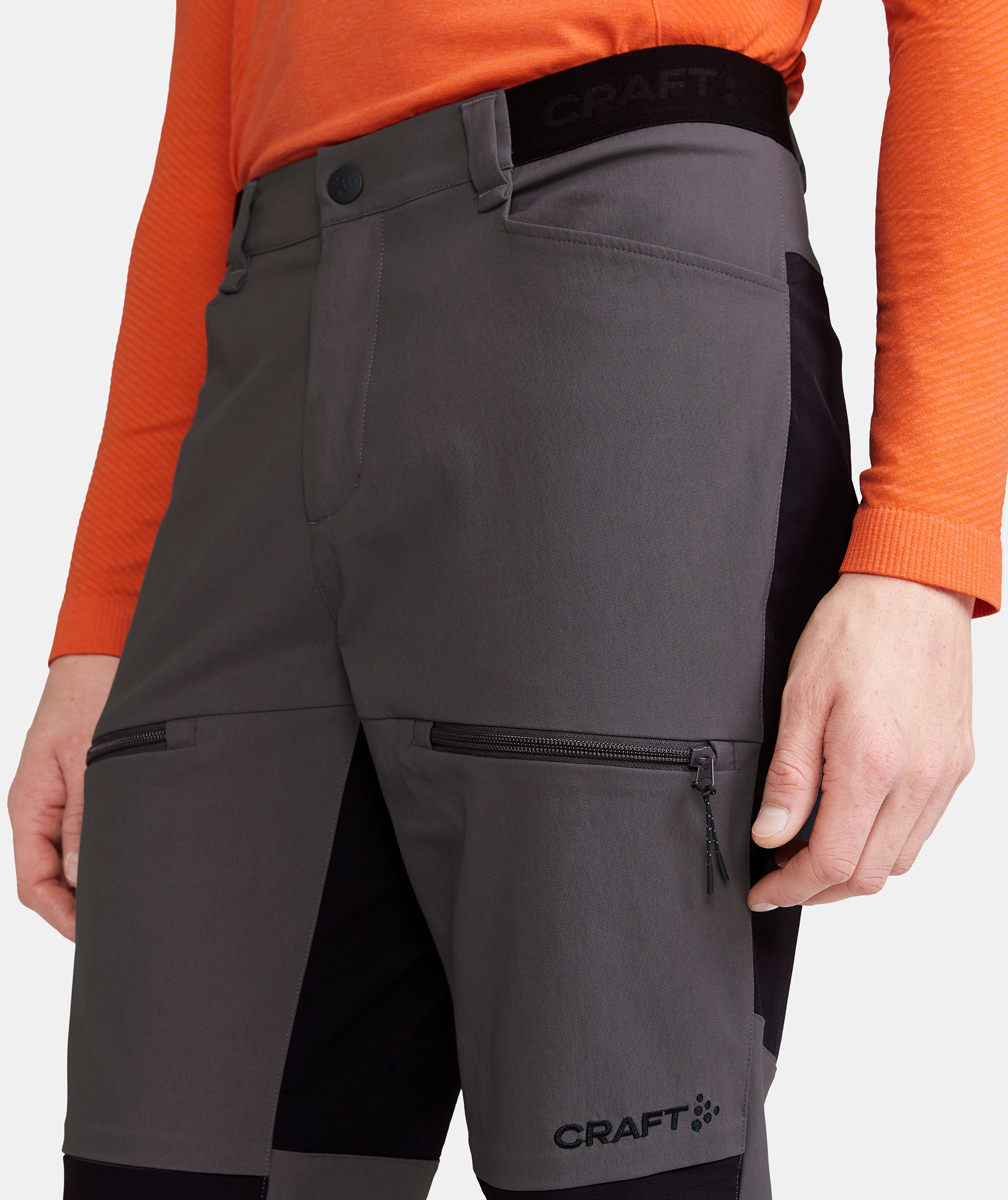 Craft Pro Explore Hiking trousers, Granite, large image number 4